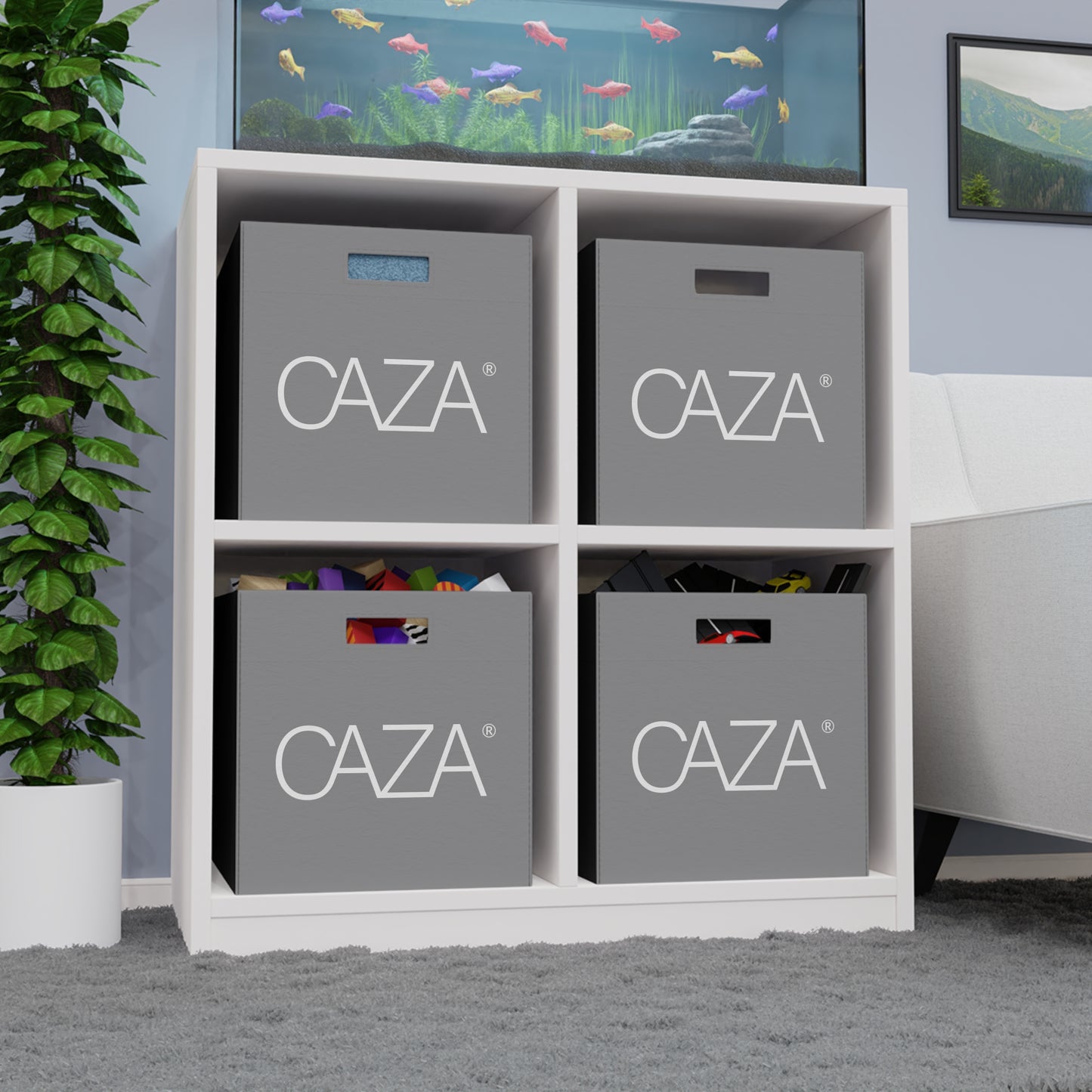 Felt Storage Box (Grey)