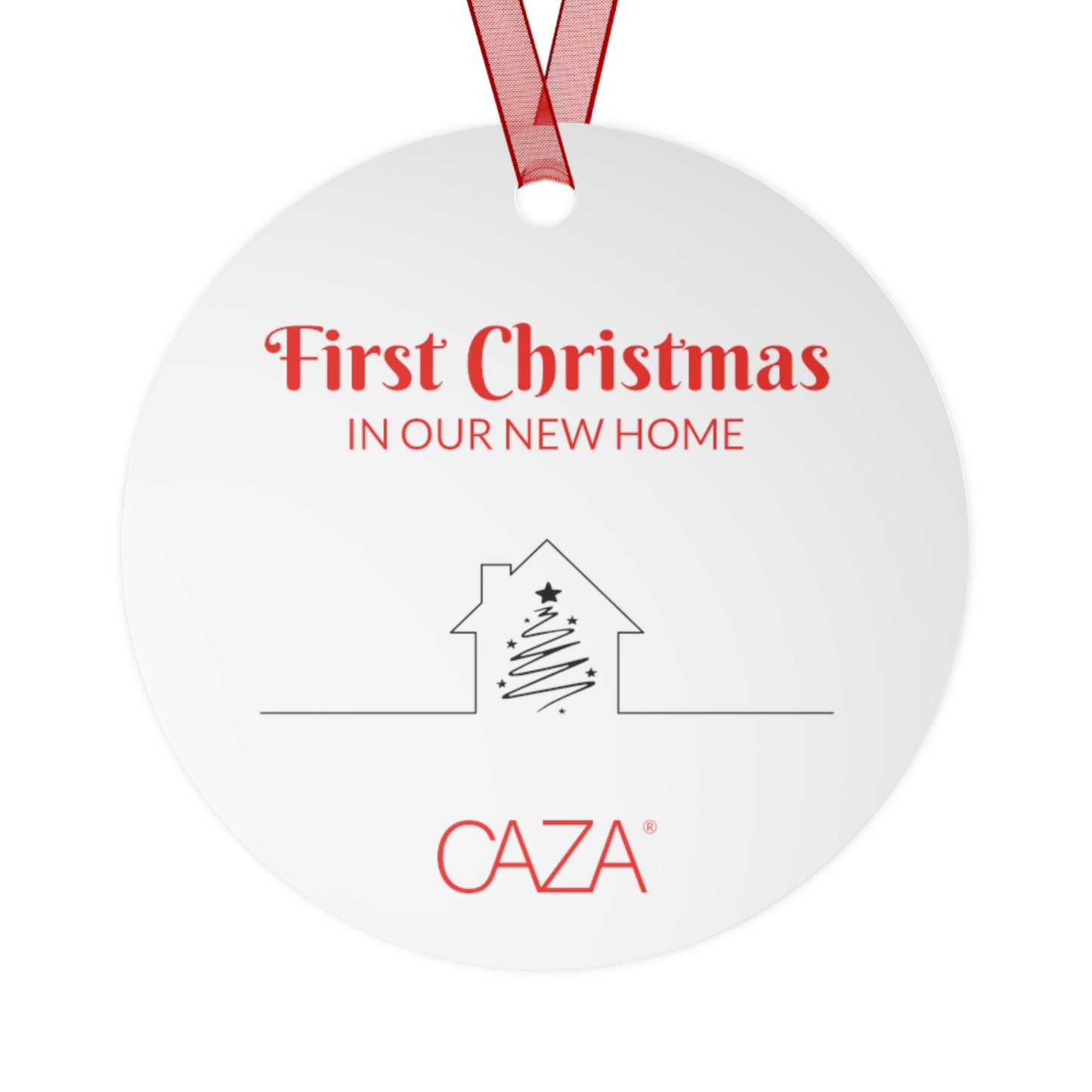 1st Christmas Metal Ornaments