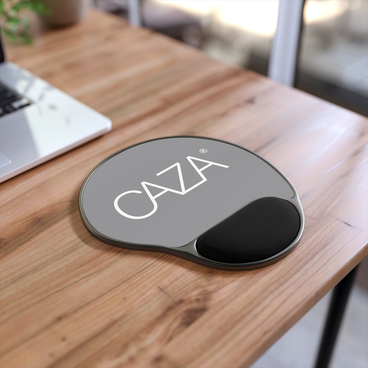Mouse Pad With Wrist Rest (Grey)