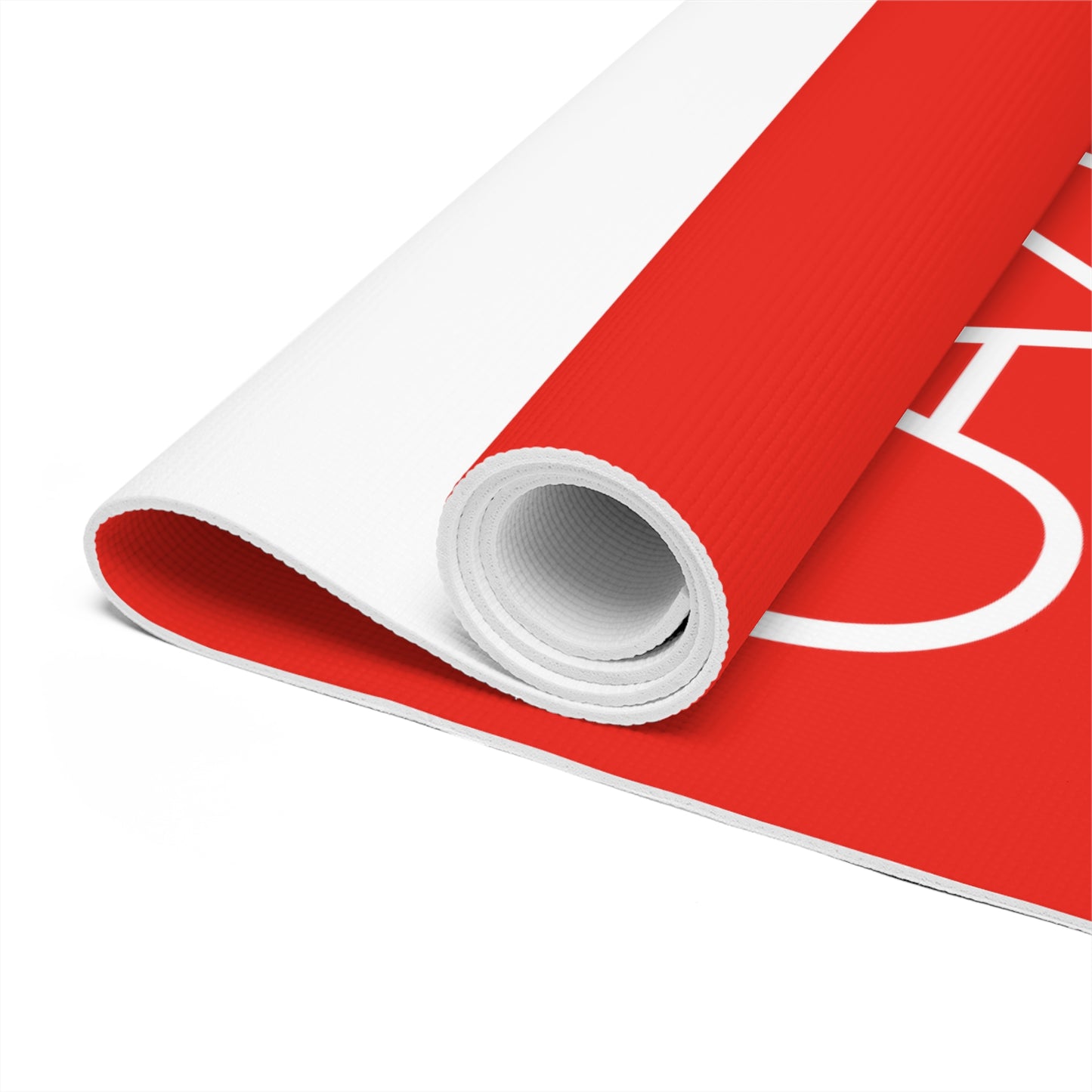 Foam Yoga Mat (Red)