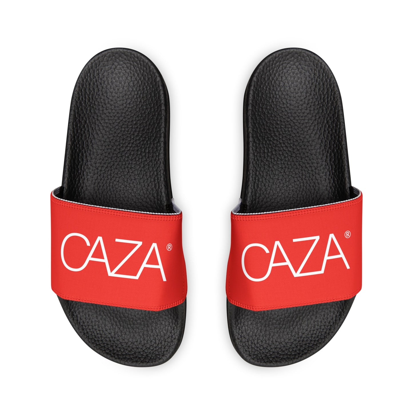Youth PU Slide Sandals (Red)