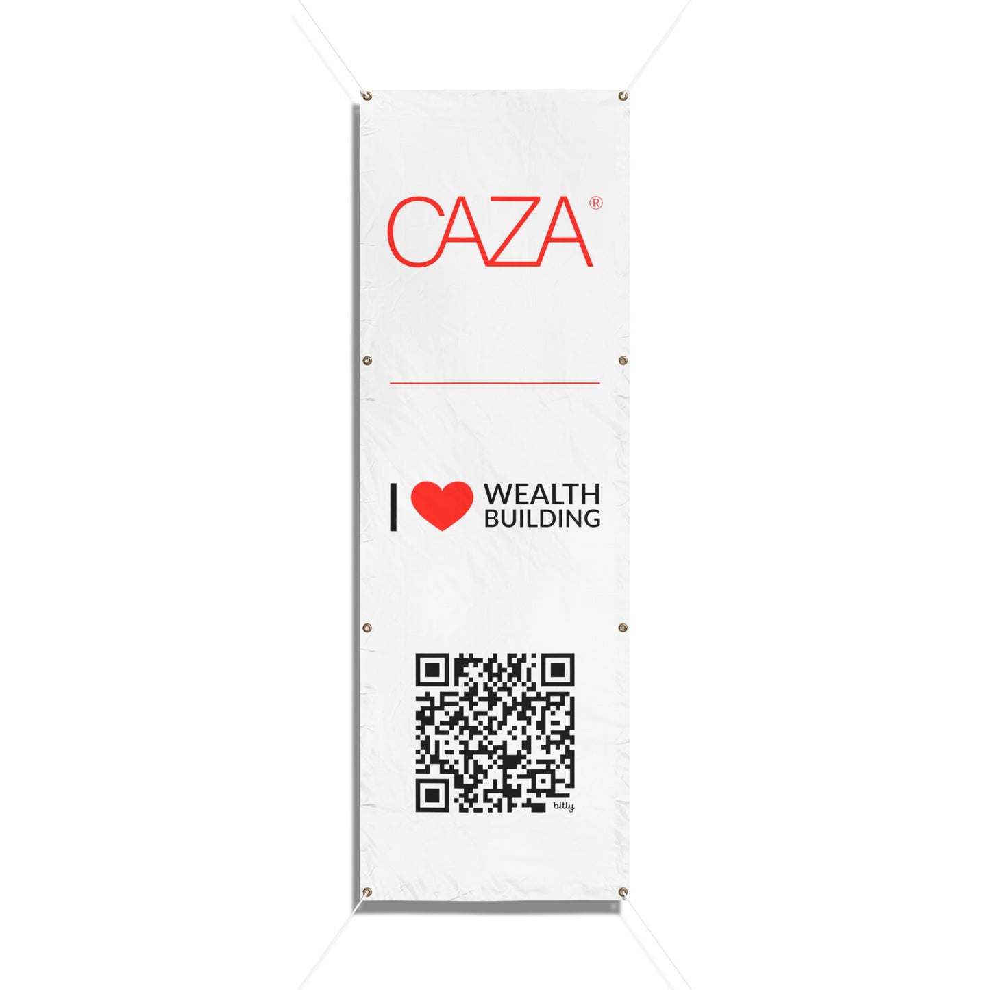 Join CAZA® | Vinyl Banners (White)