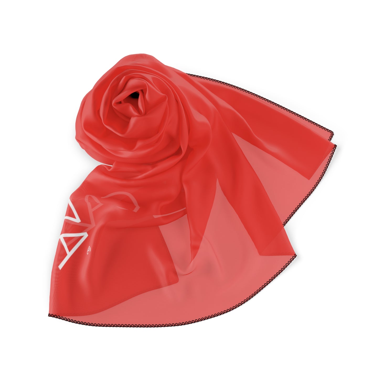Poly Scarf (Red)