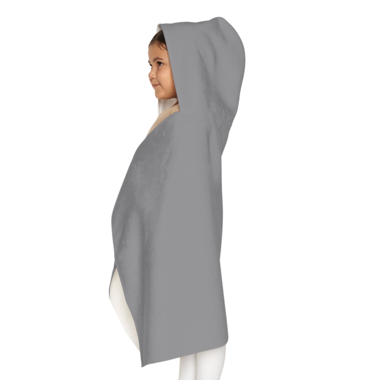 Youth Hooded Towel (Grey)