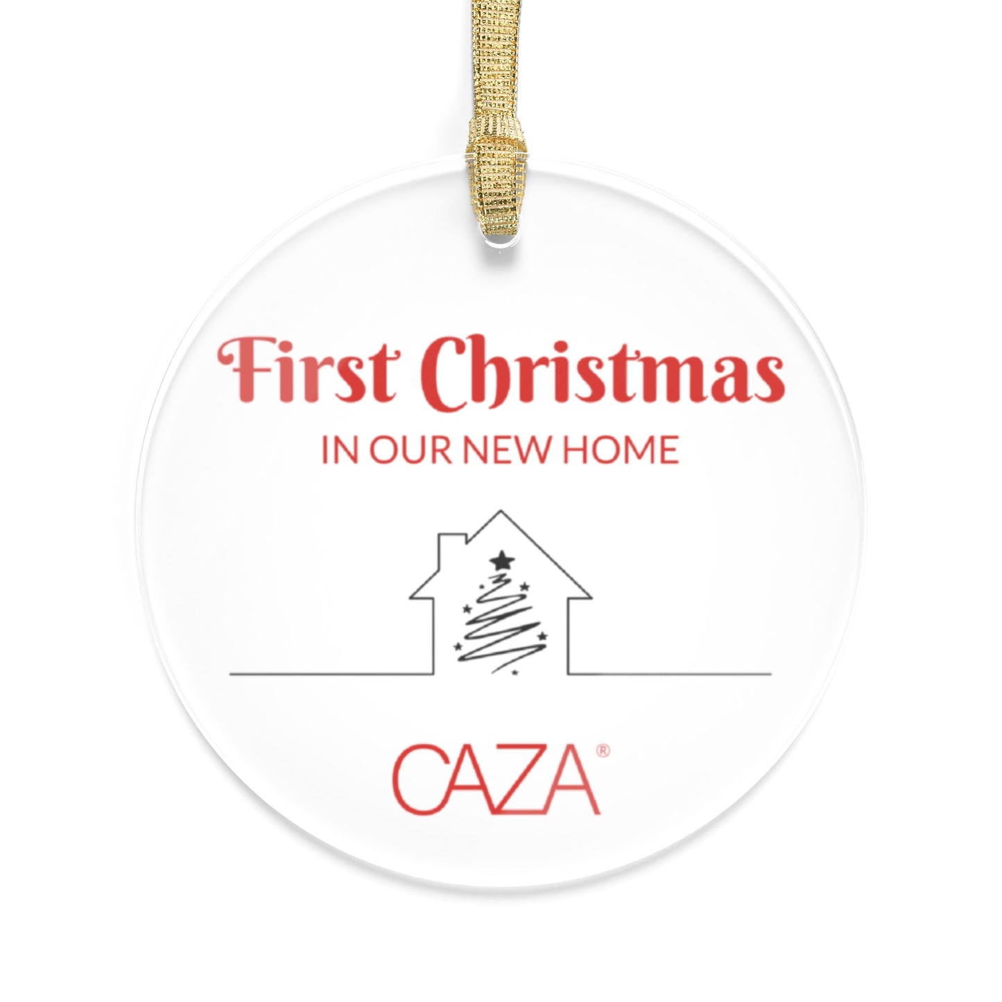 1st Christmas Acrylic Ornaments