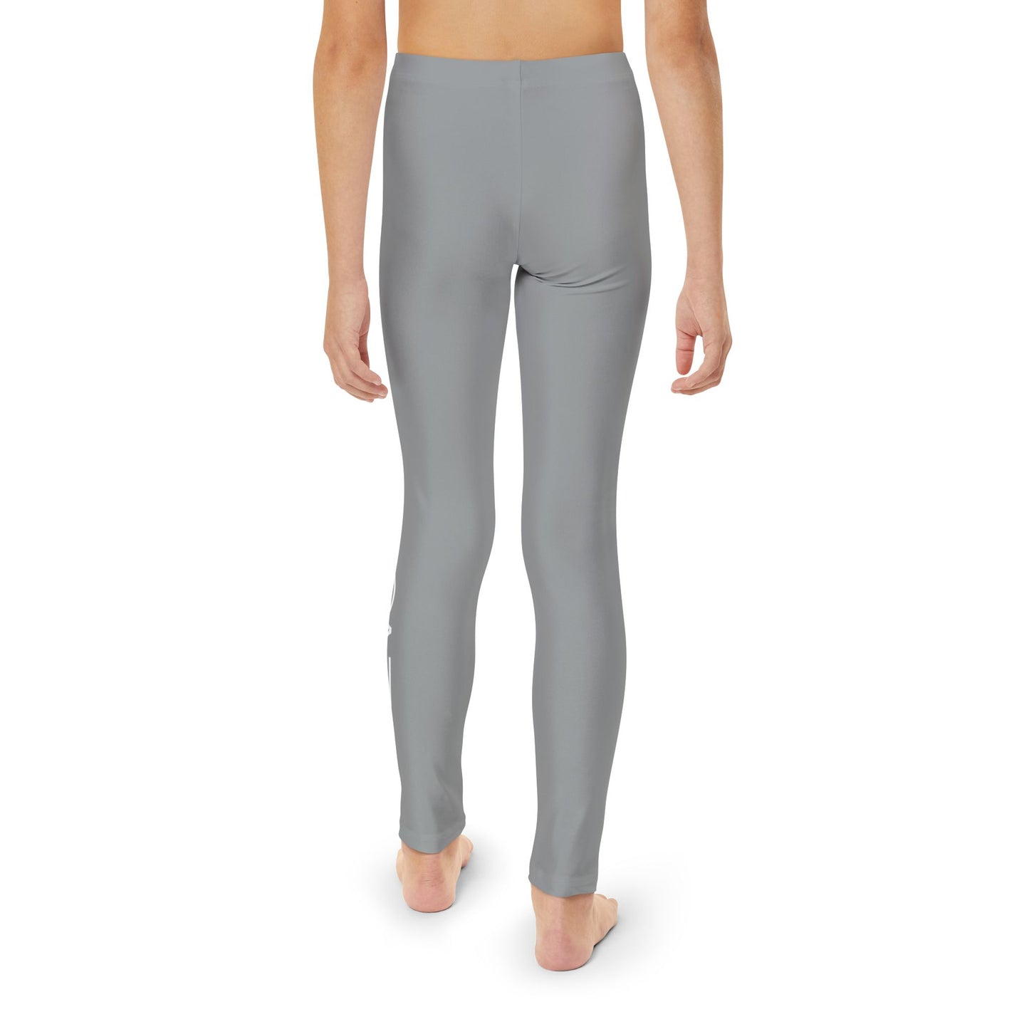 Youth Full-Length Leggings (Grey)
