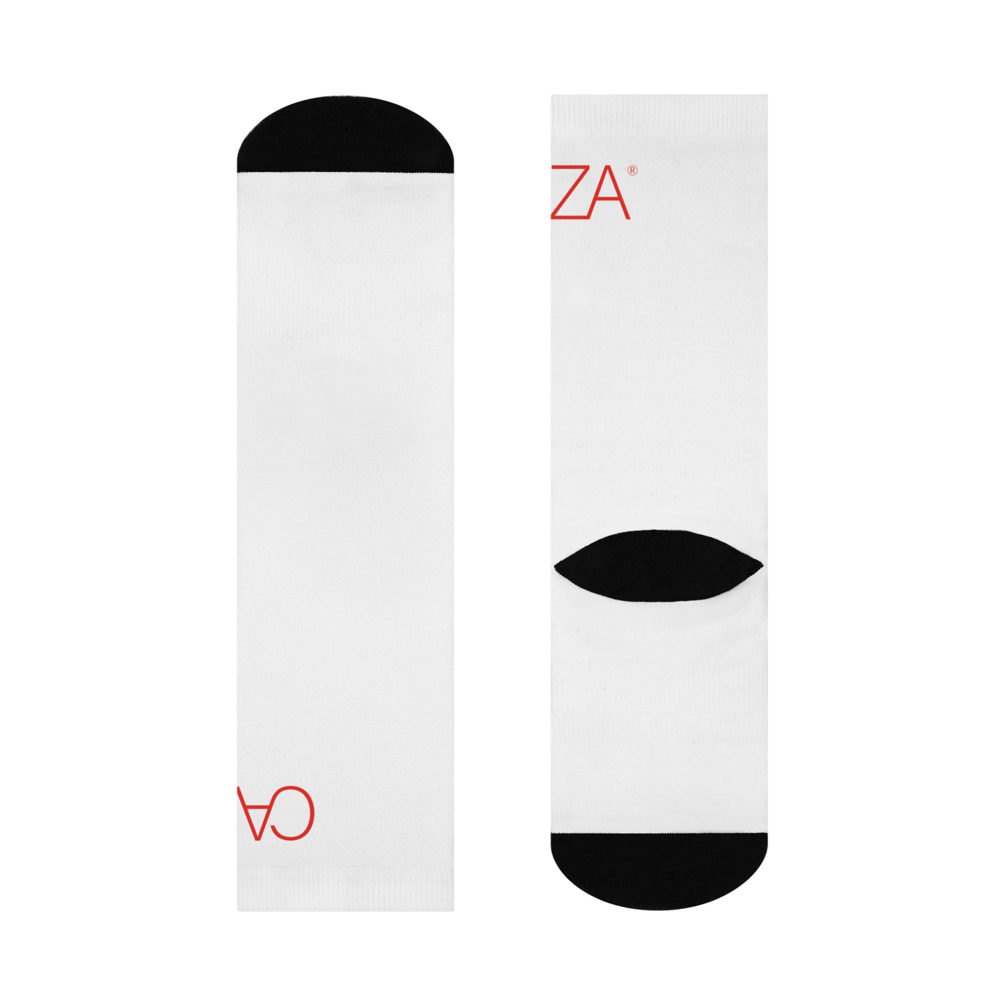 Cushioned Crew Socks (White)