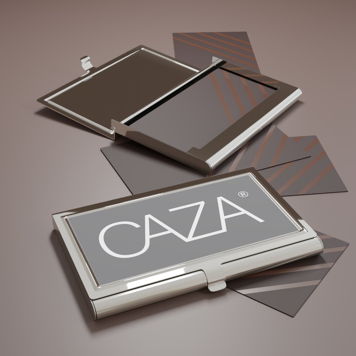Business Card Holder (Grey)