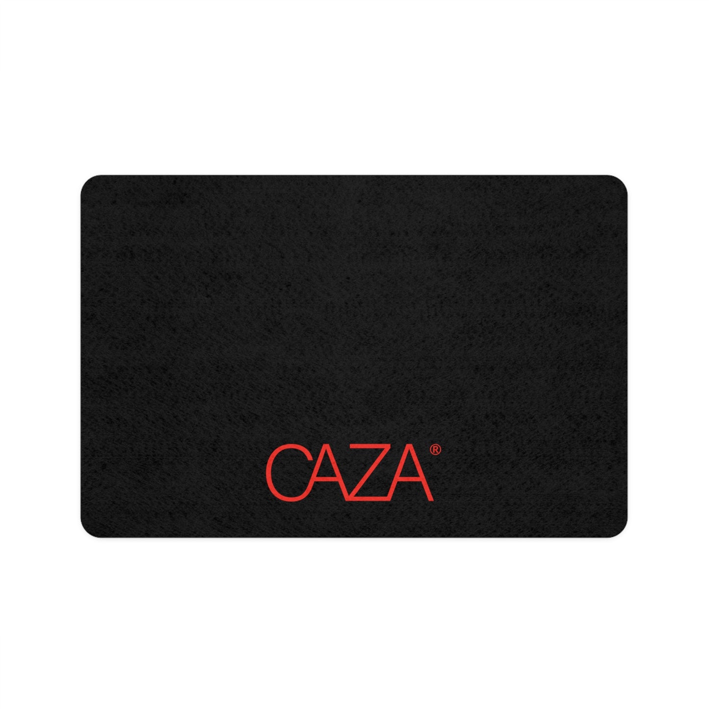 Rectangle Pet Food Mat (Black)