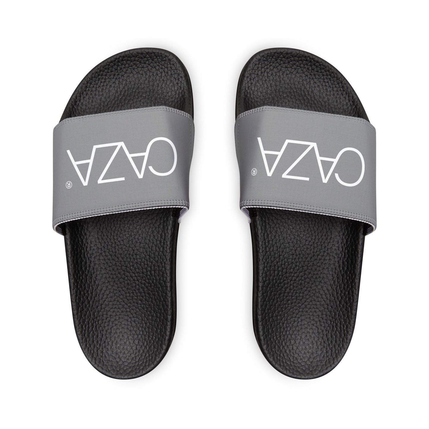 Youth PU Slide Sandals (Grey)