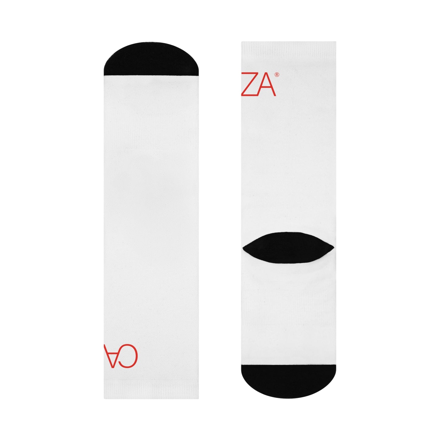 Cushioned Crew Socks (White)
