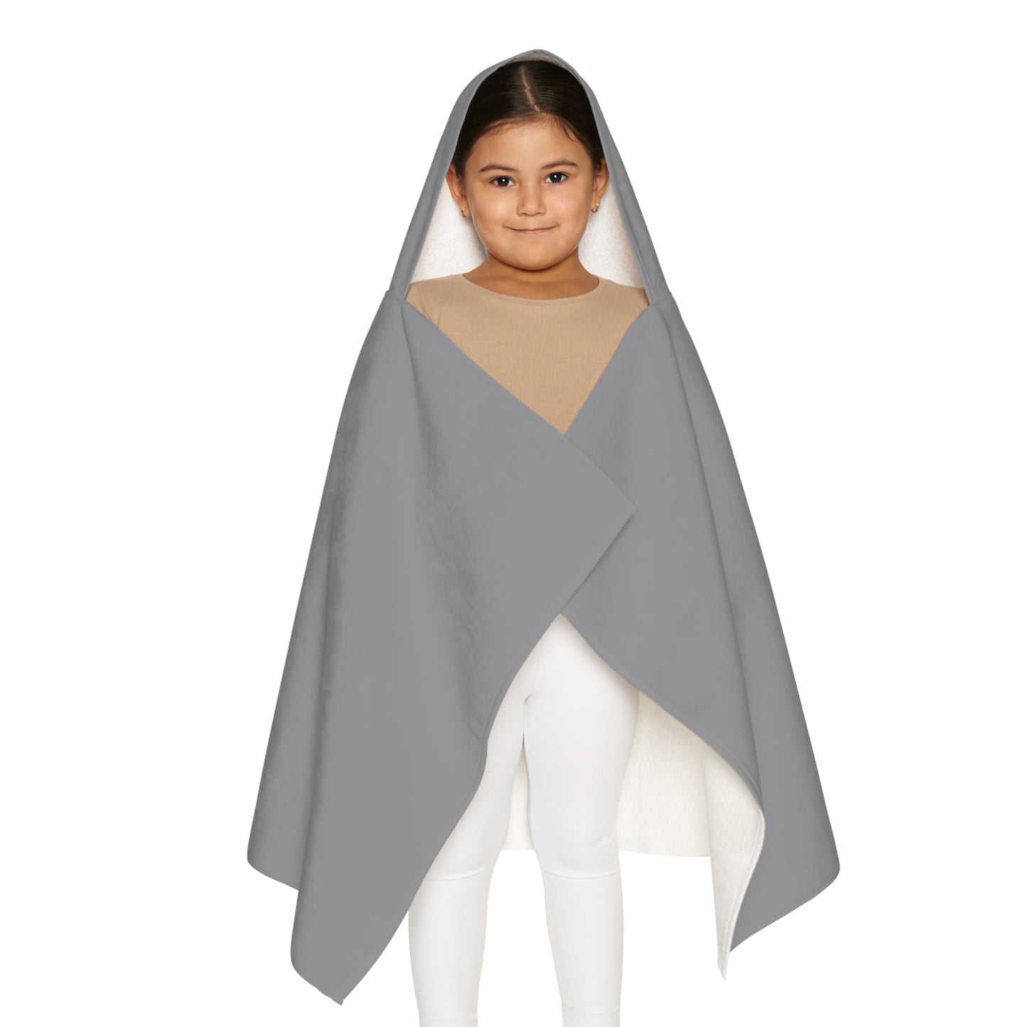 Youth Hooded Towel (Grey)