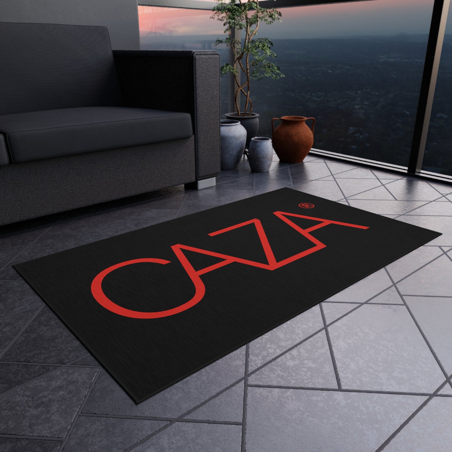 Outdoor Rug (Black)