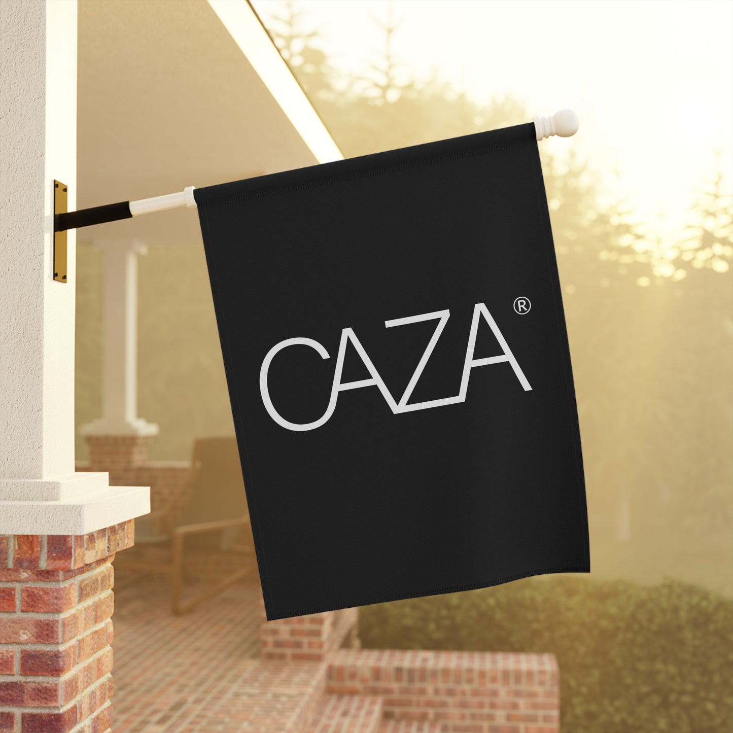 Garden & House Banner (Black)