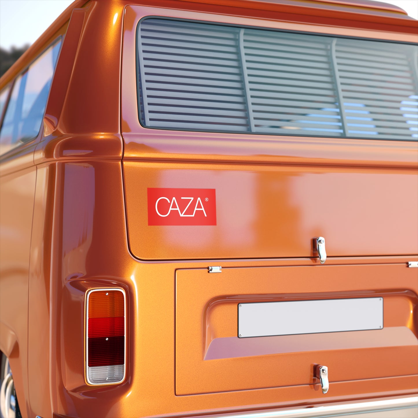 CAZA® Bumper Stickers (Red)