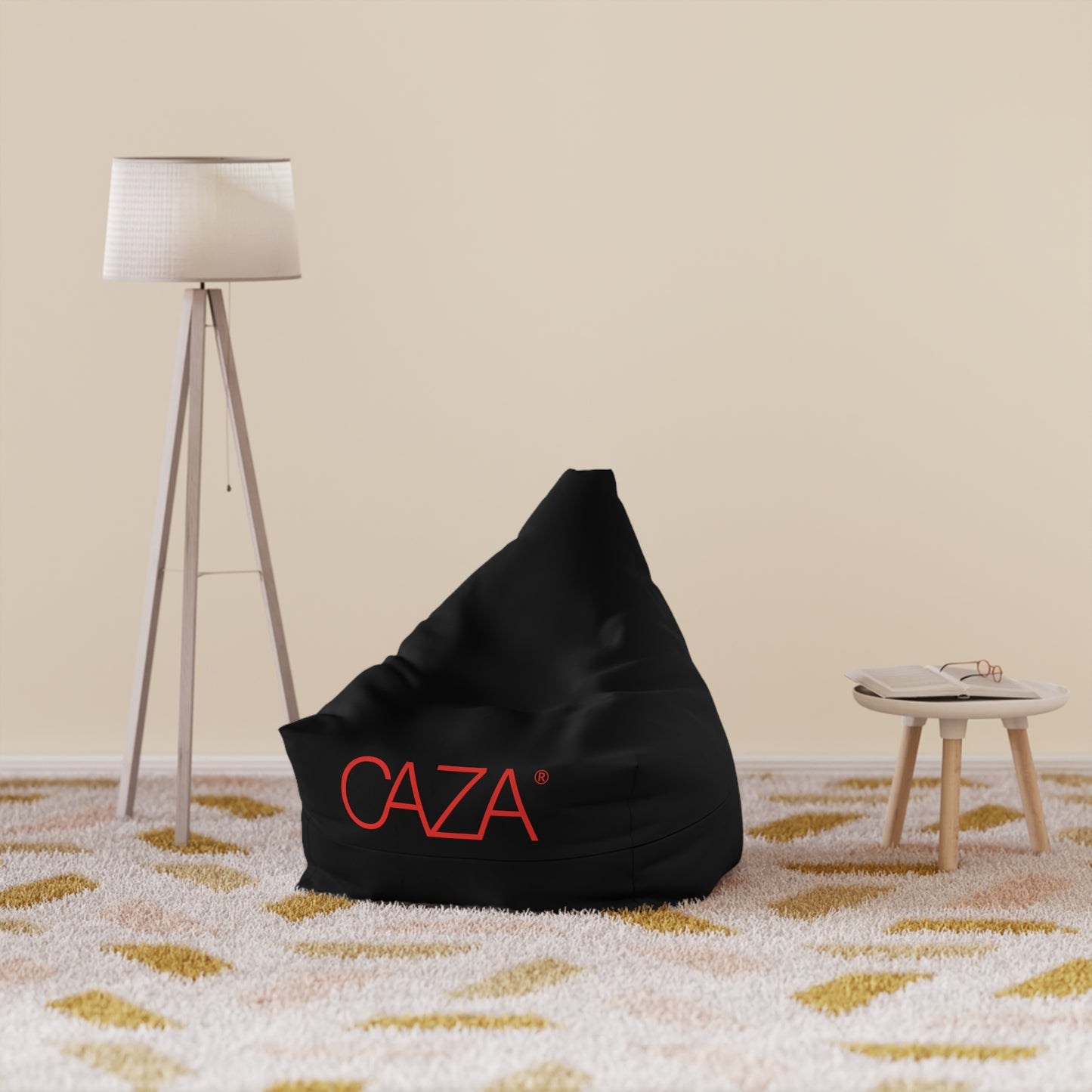 Bean Bag Chair Cover (Black)