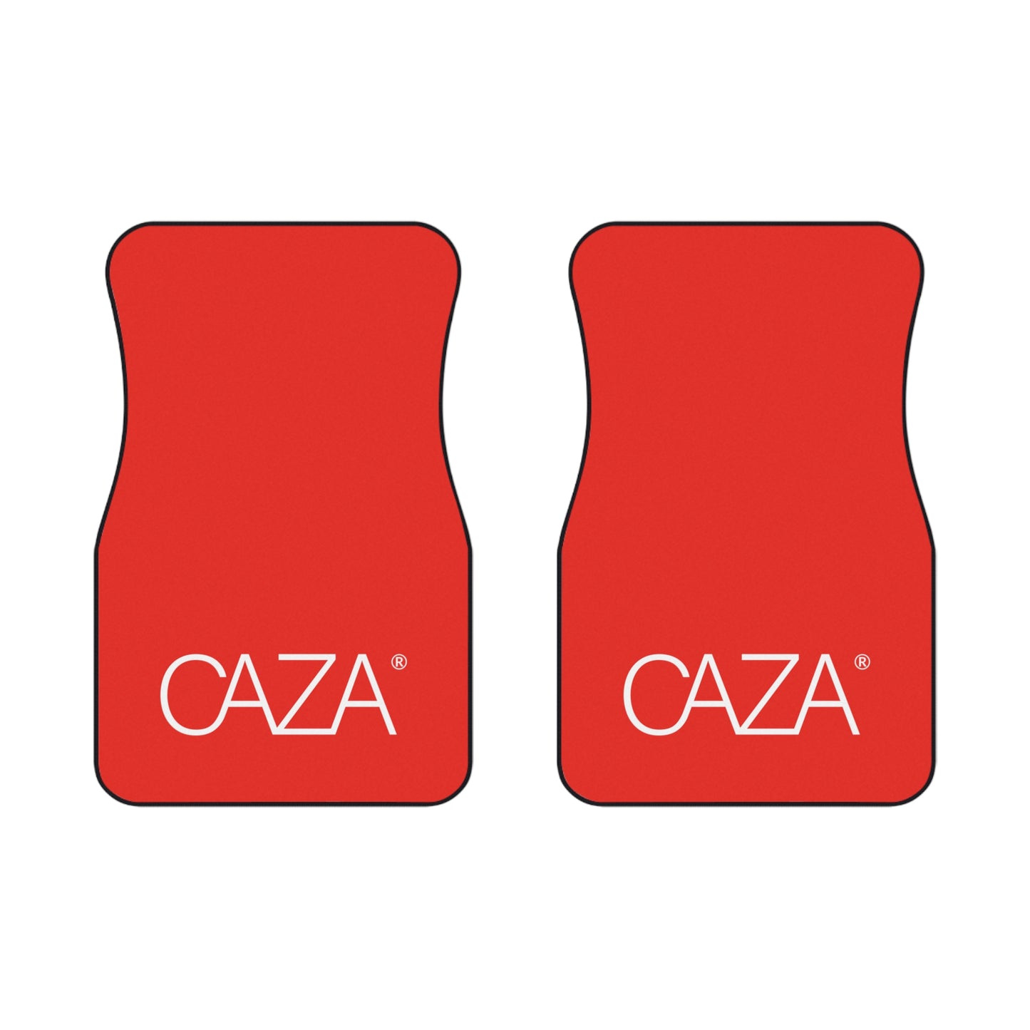 Front Car Mats x2 (Red)