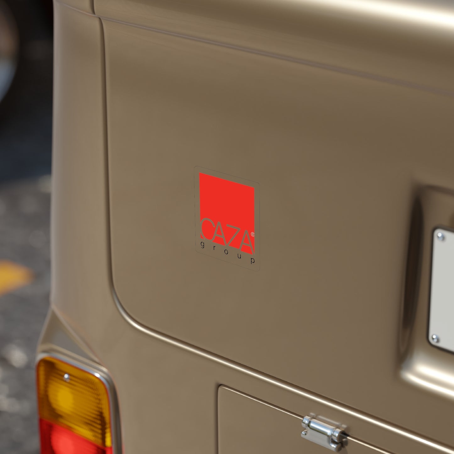 Transparent Outdoor Stickers, Die-Cut