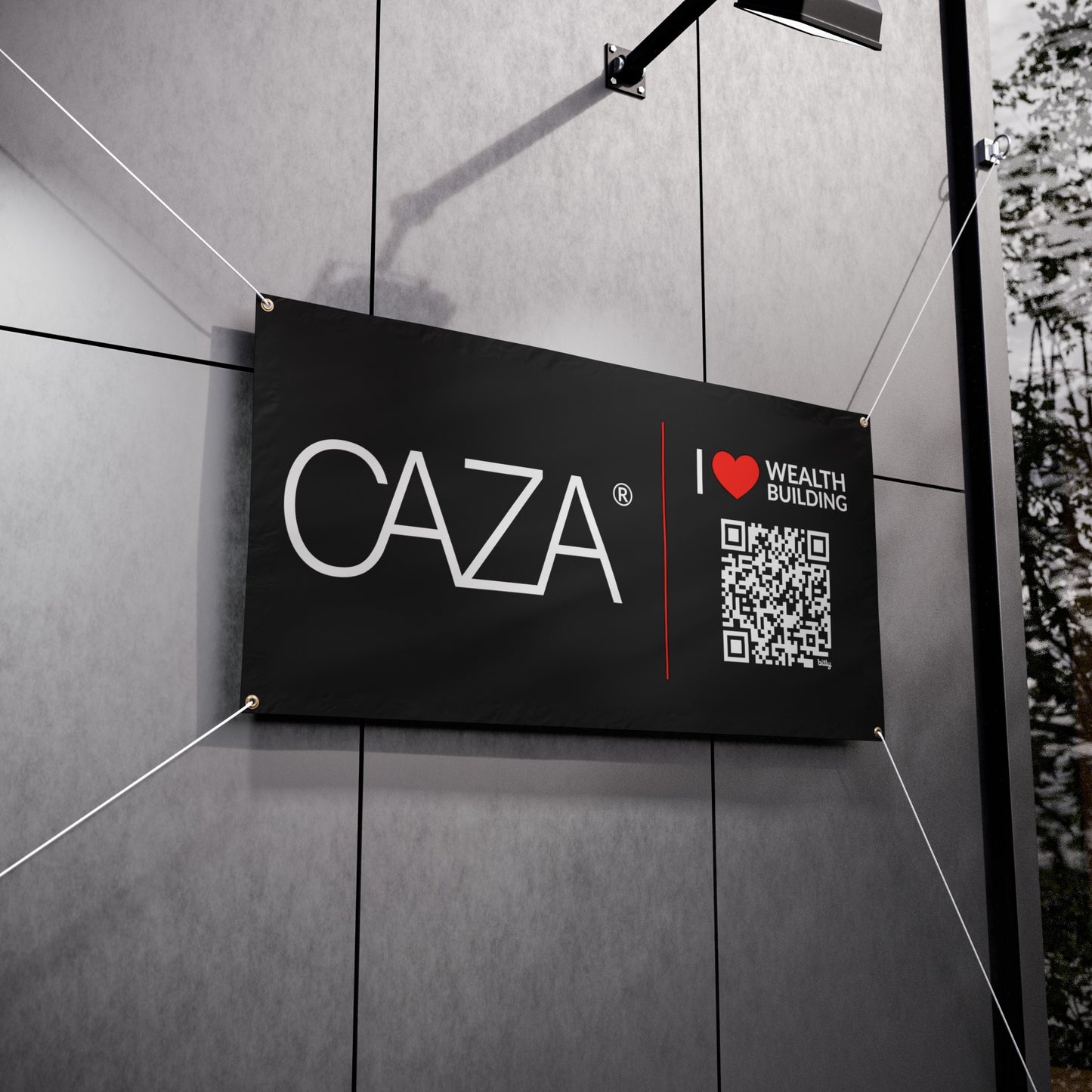 Join CAZA® | Vinyl Banners (Black)
