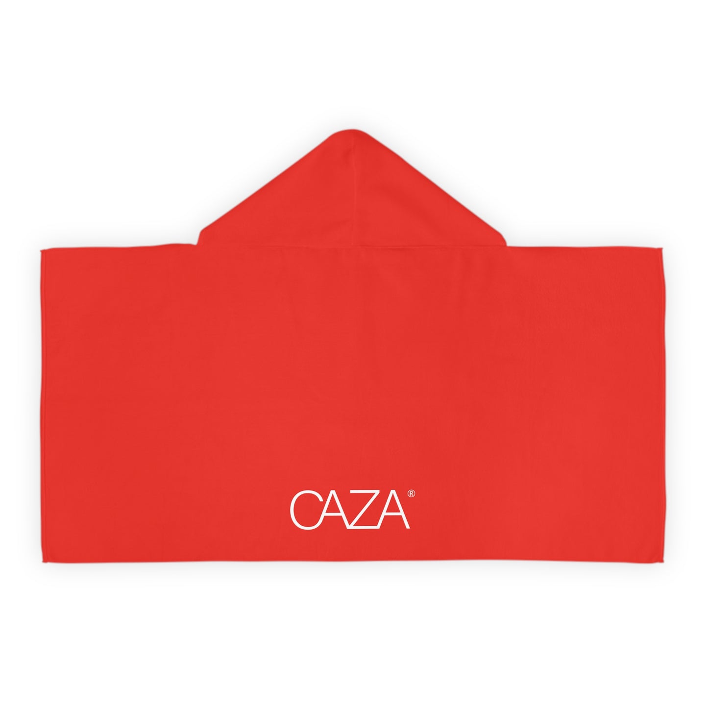 Youth Hooded Towel (Red)