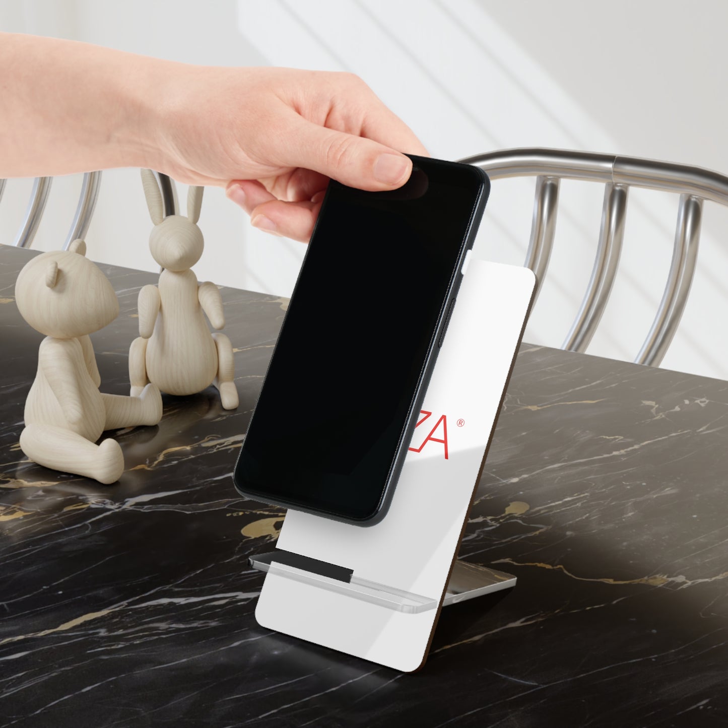 Mobile Display Stand (White)
