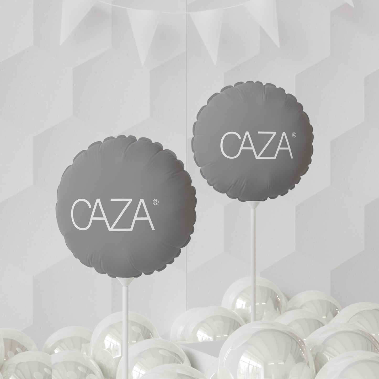 No Helium Balloon (Grey)