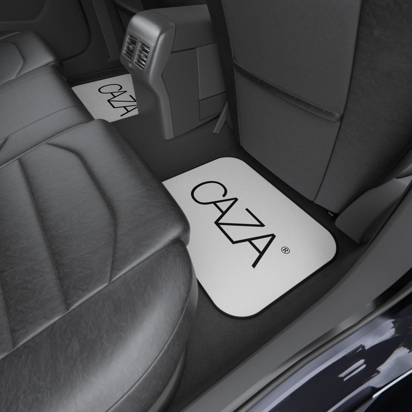 Rear Car Mats x2 (White)
