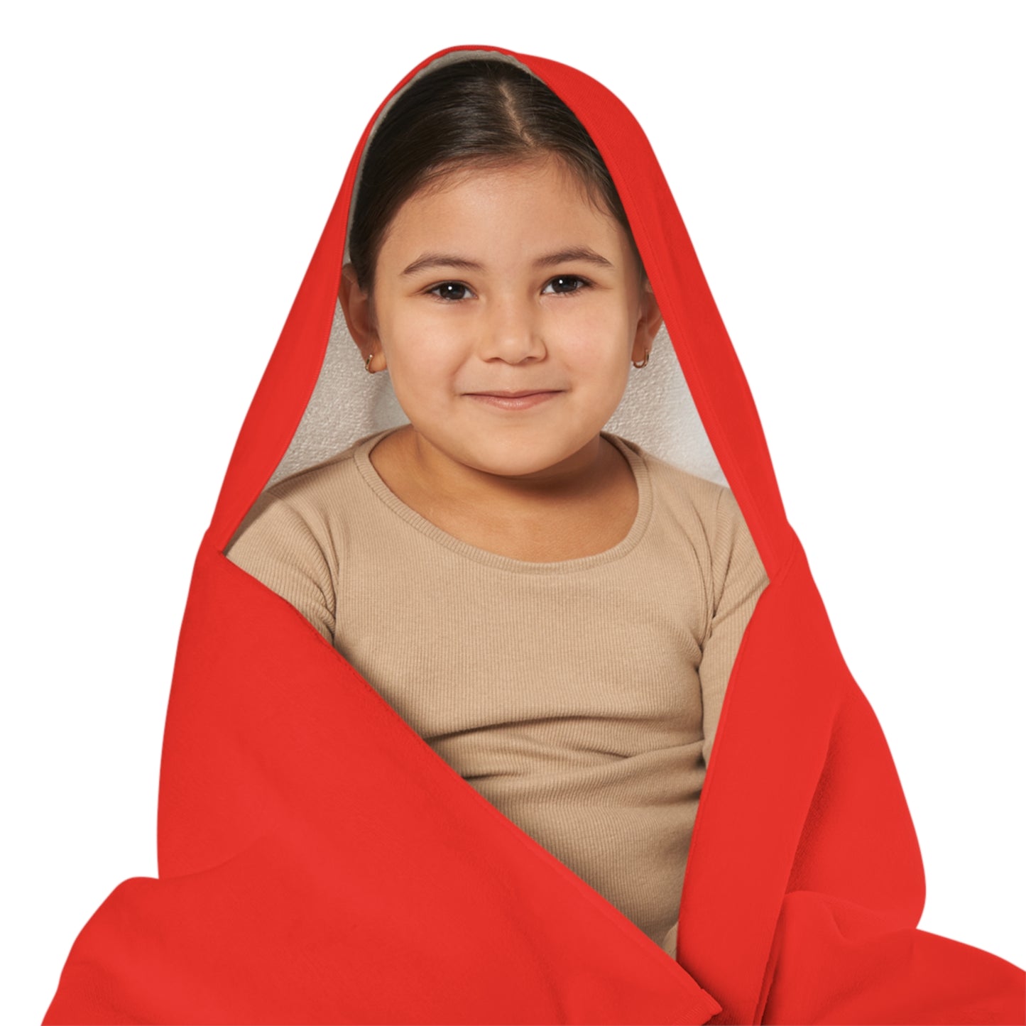 Youth Hooded Towel (Red)