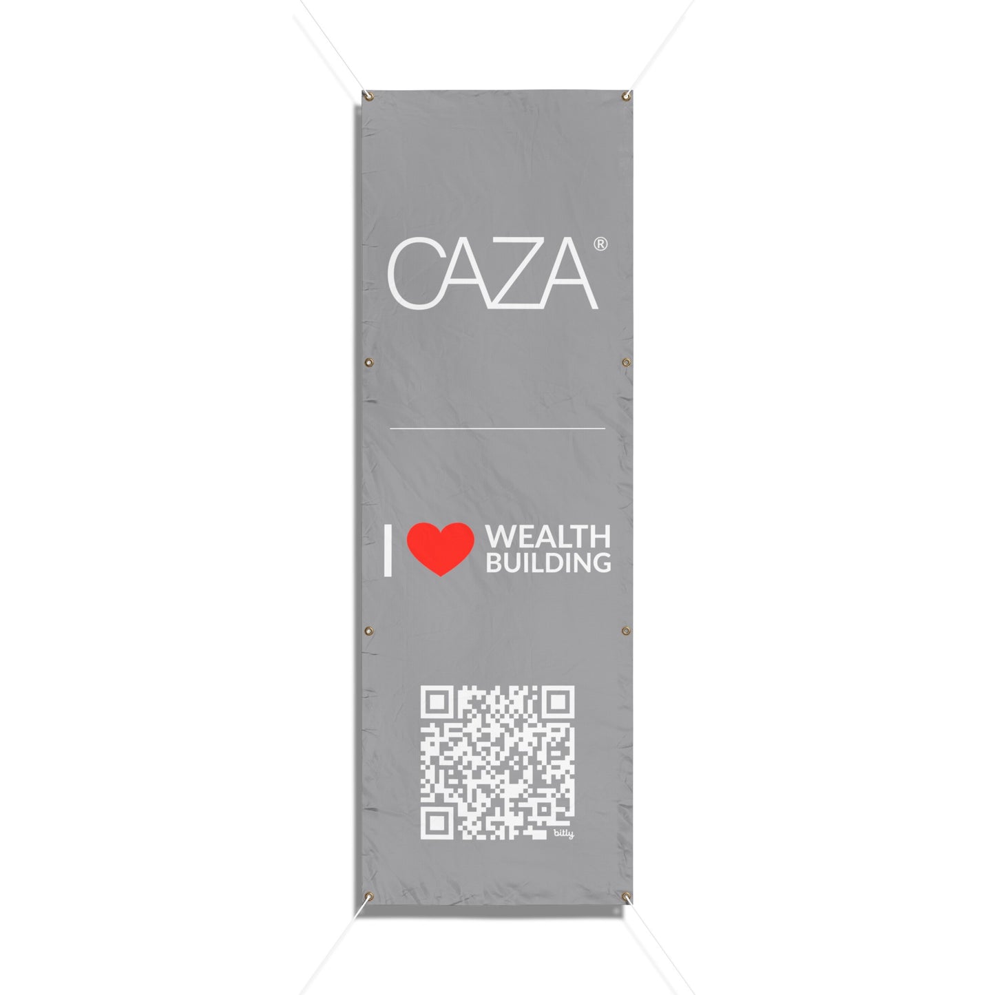 Join CAZA® | Vinyl Banners (Grey)