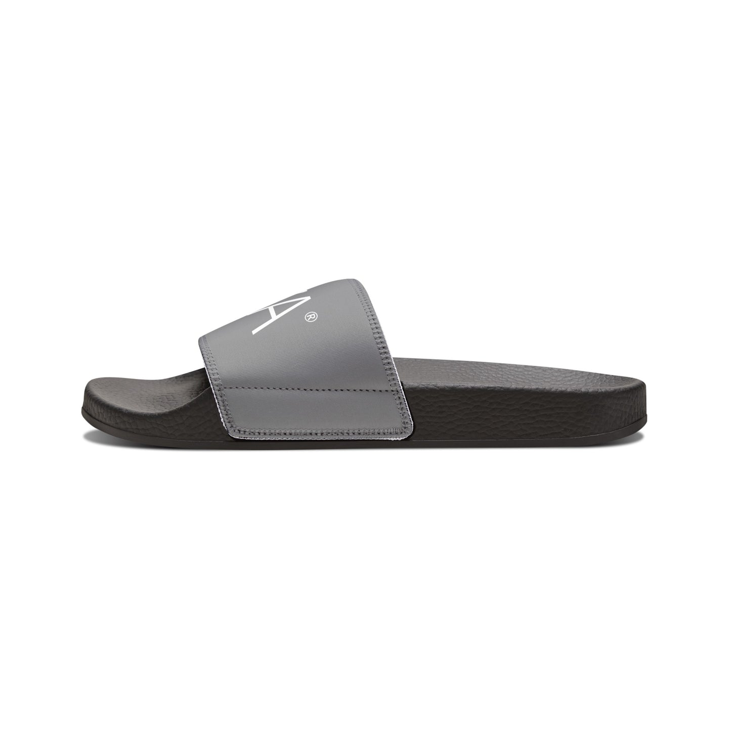 Youth PU Slide Sandals (Grey)