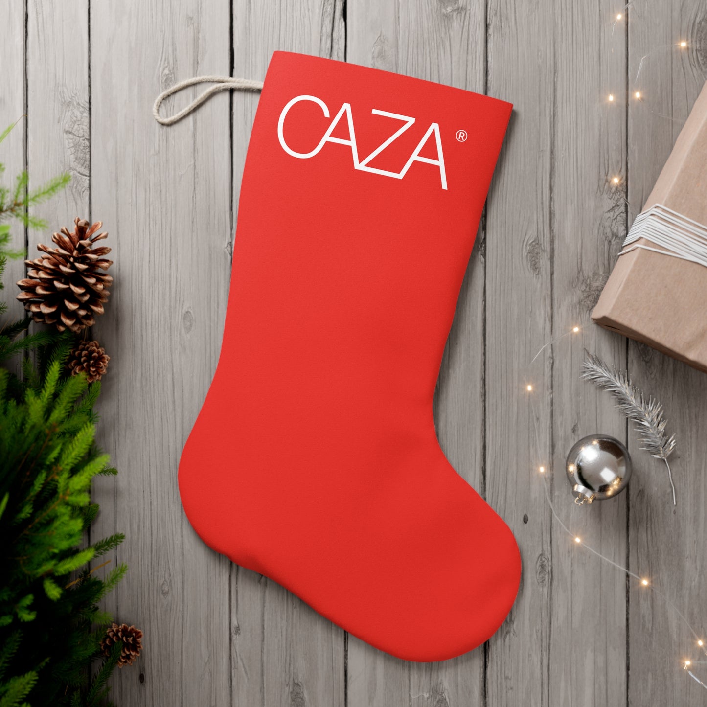 Santa Stocking (Red)
