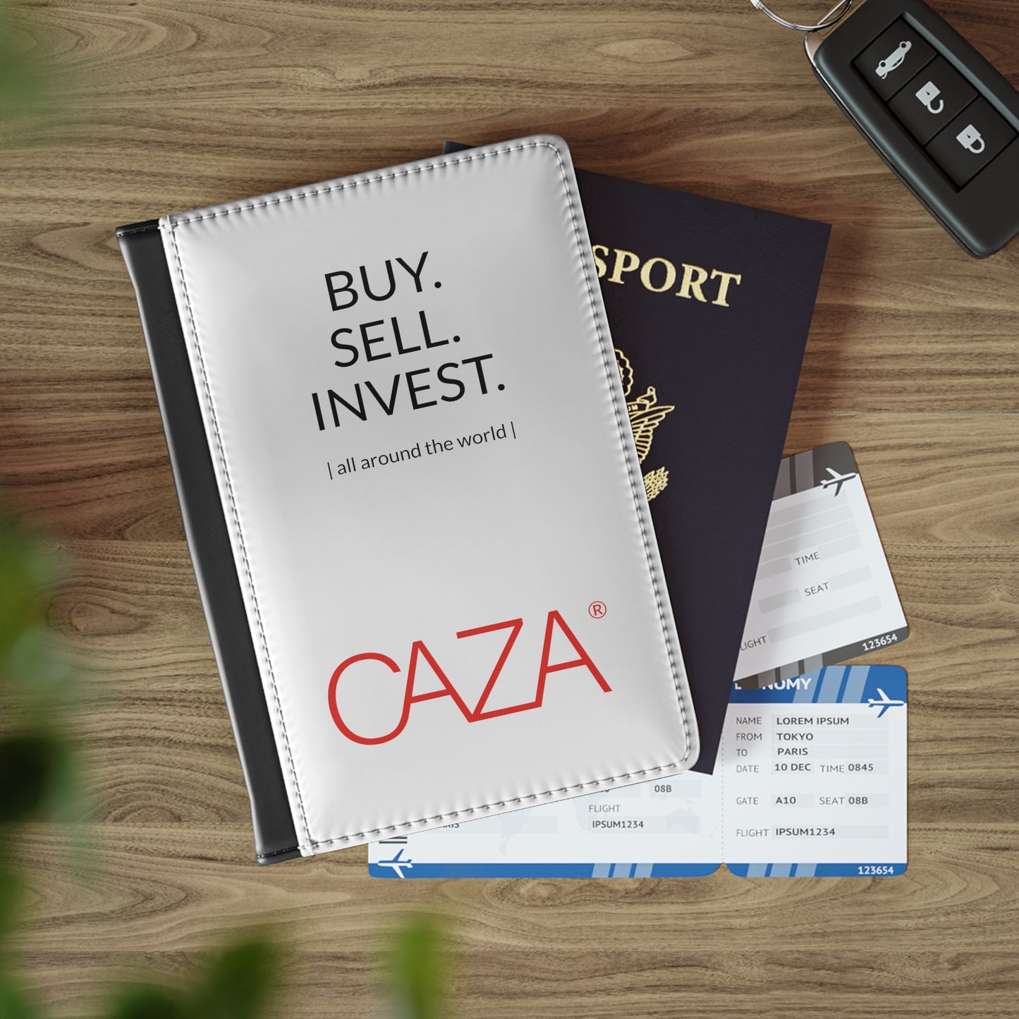 Passport Cover (White)