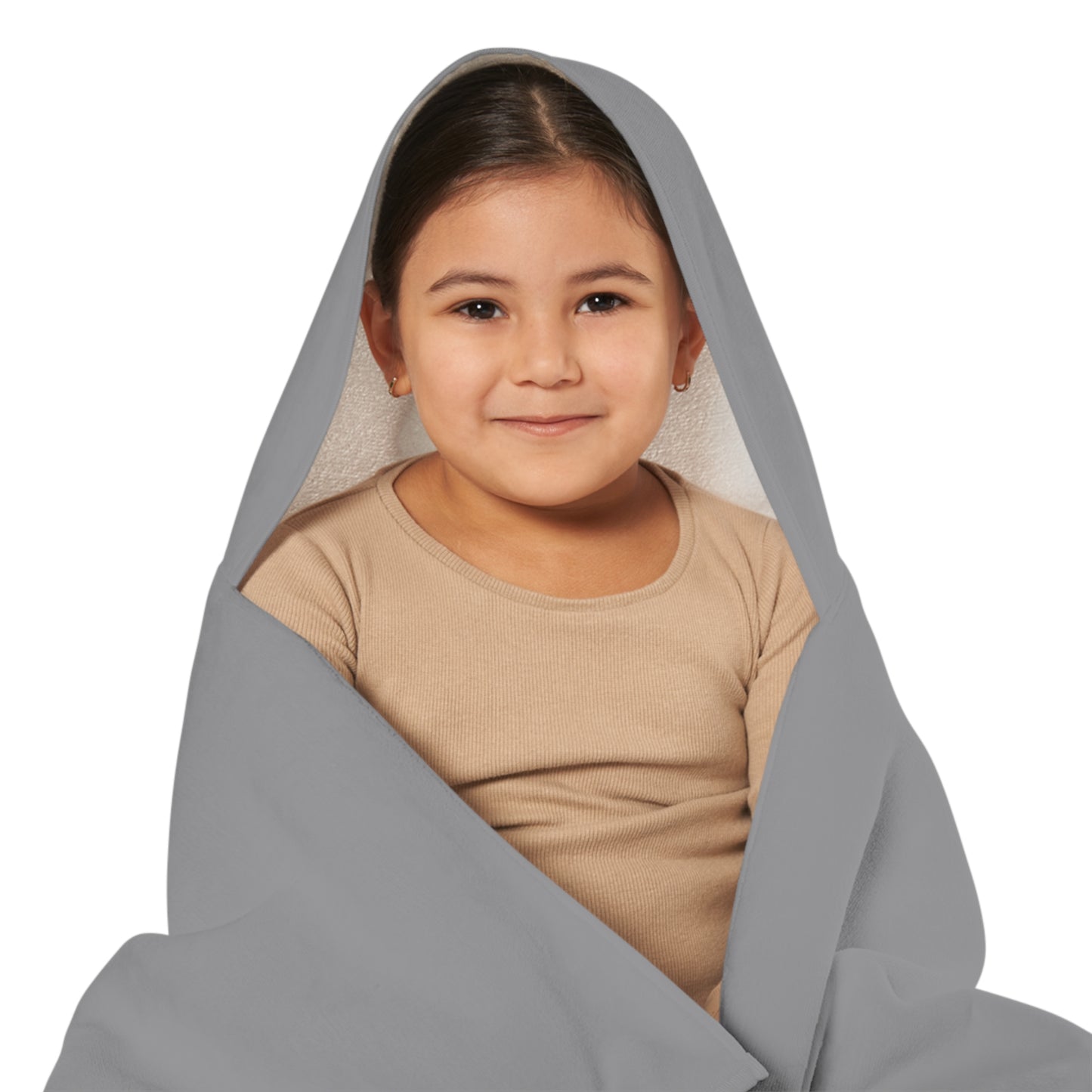 Youth Hooded Towel (Grey)