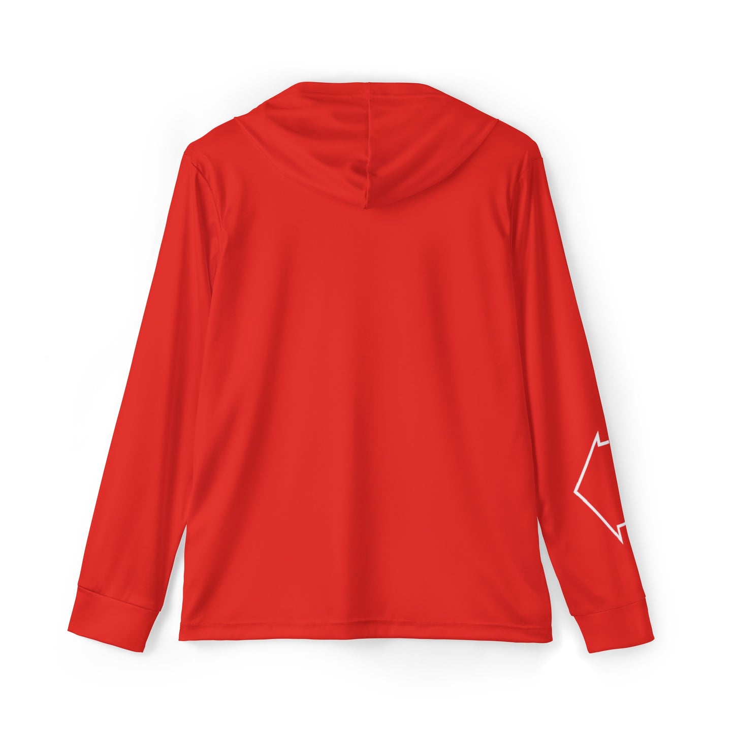 Men's Sports Warmup Hoodie (Red)