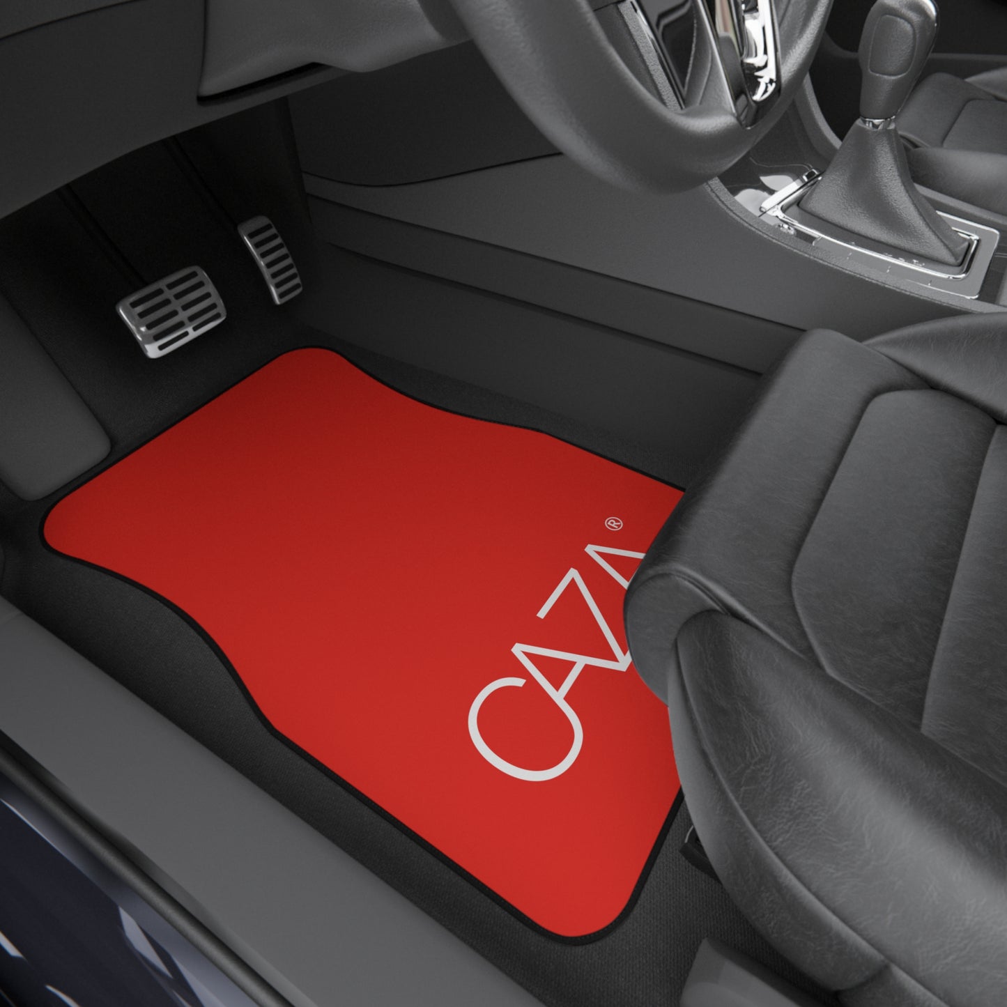 Front Car Mats x2 (Red)