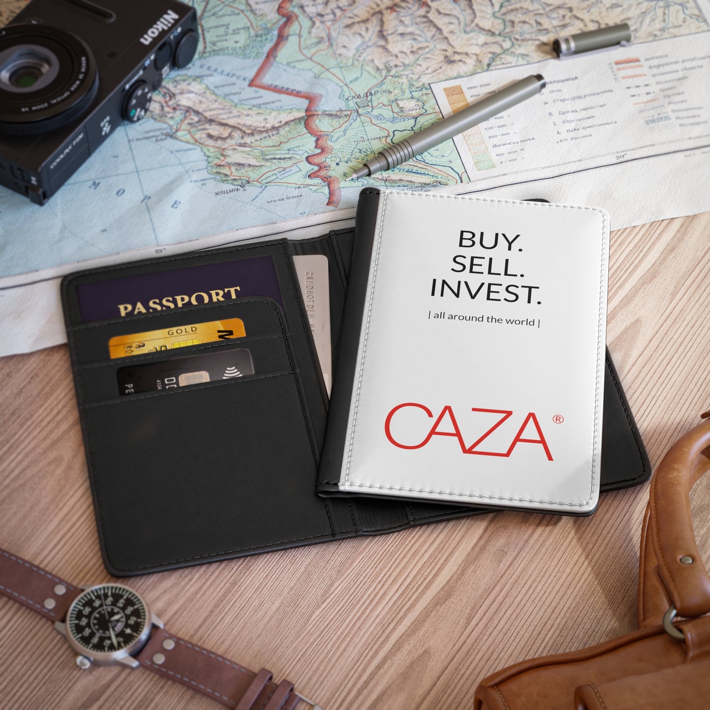 Passport Cover (White)