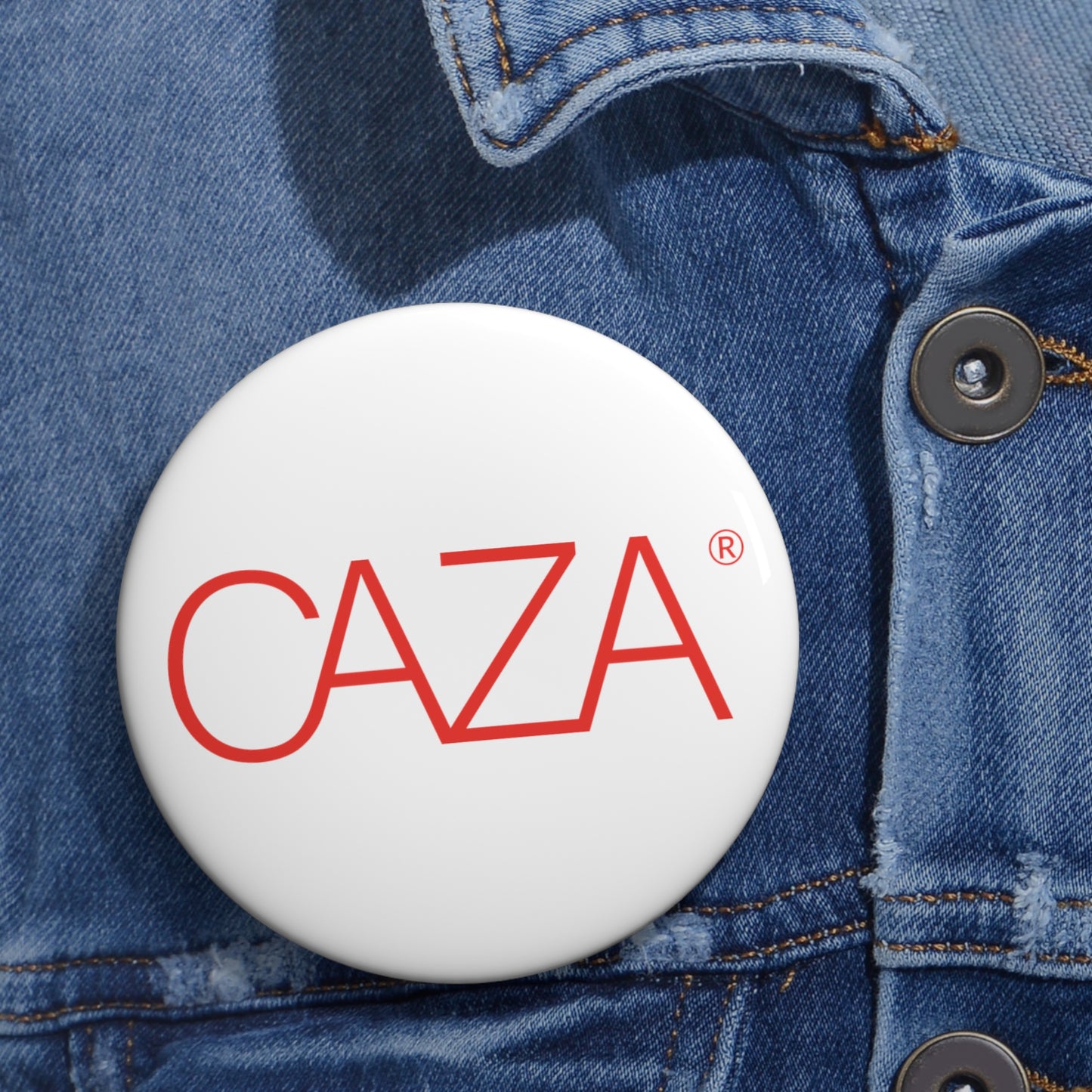Pin Buttons (White)
