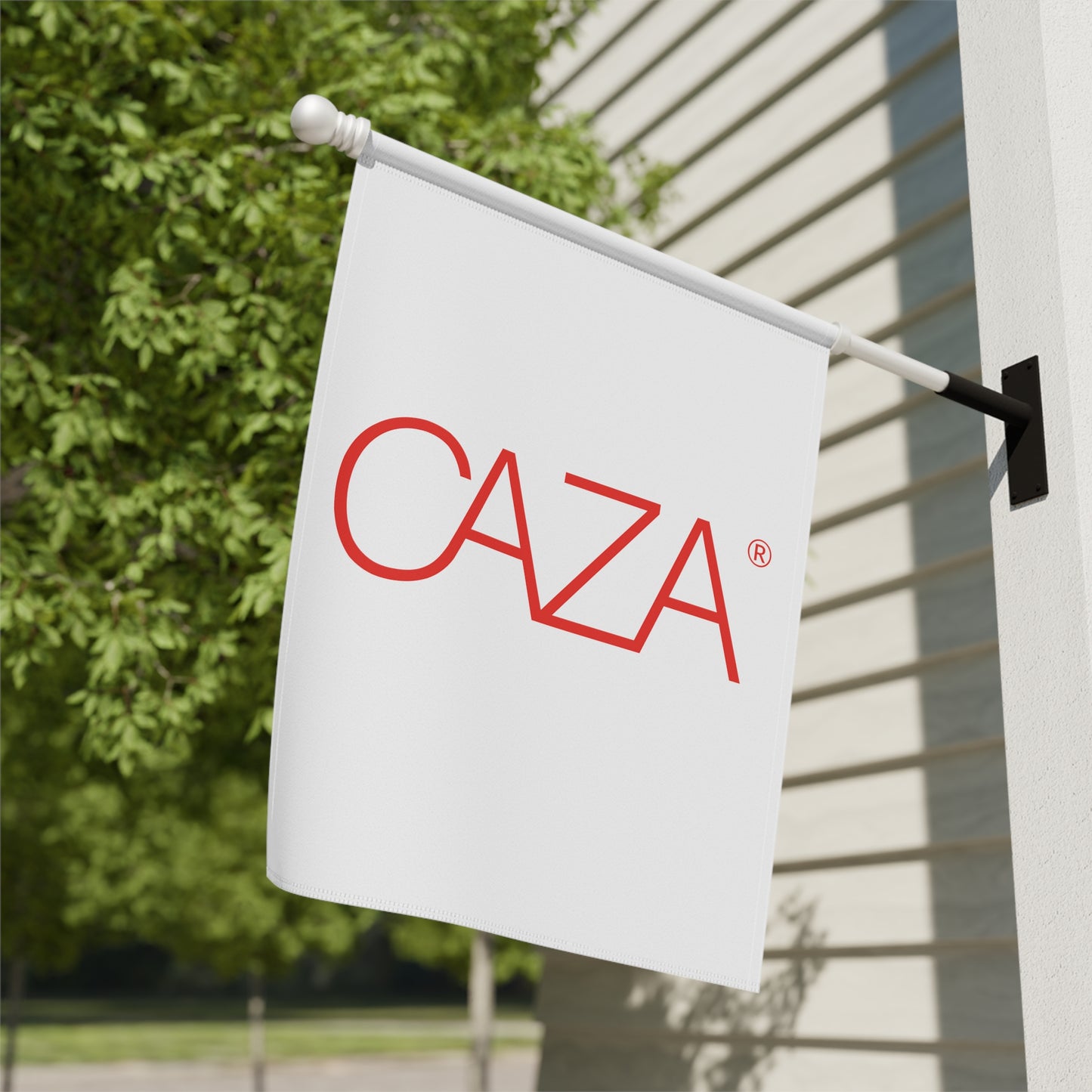 Garden & House Banner (White)
