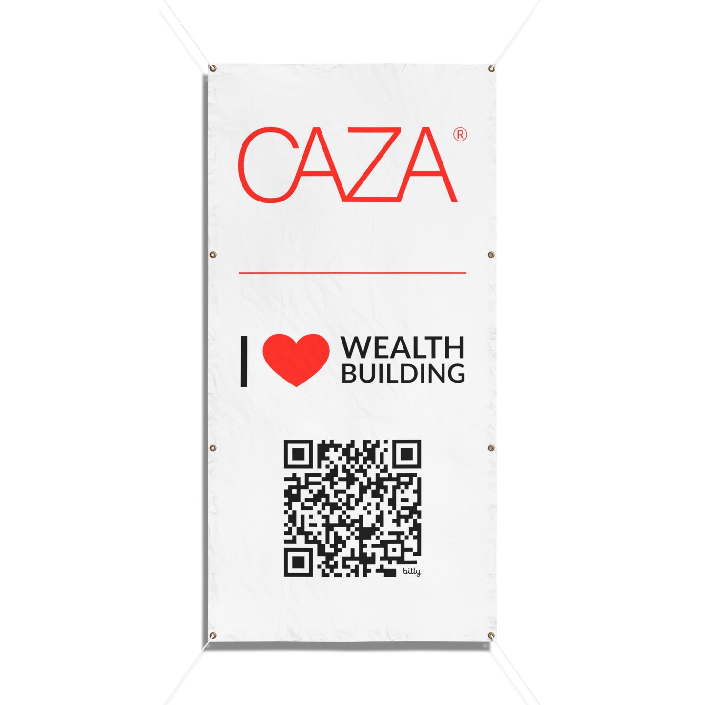 Join CAZA® | Vinyl Banners (White)