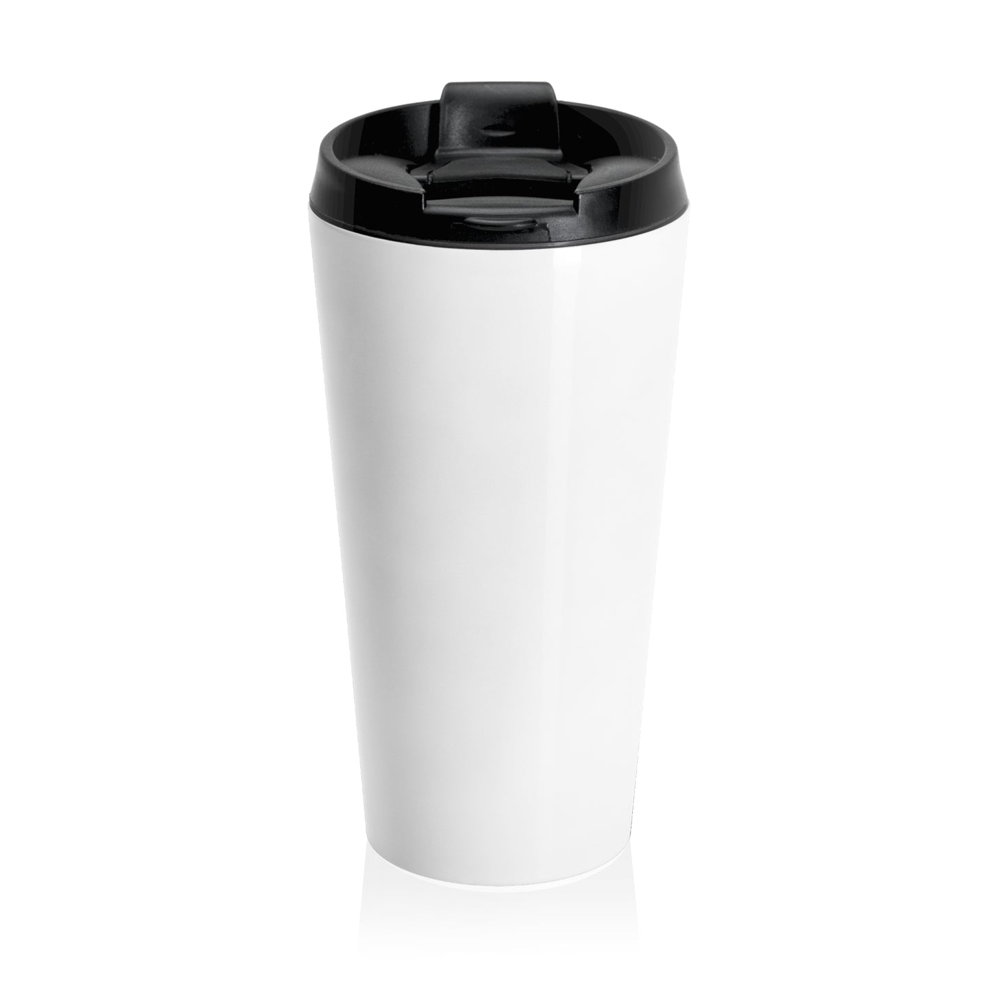 Stainless Steel Travel Mug (White)