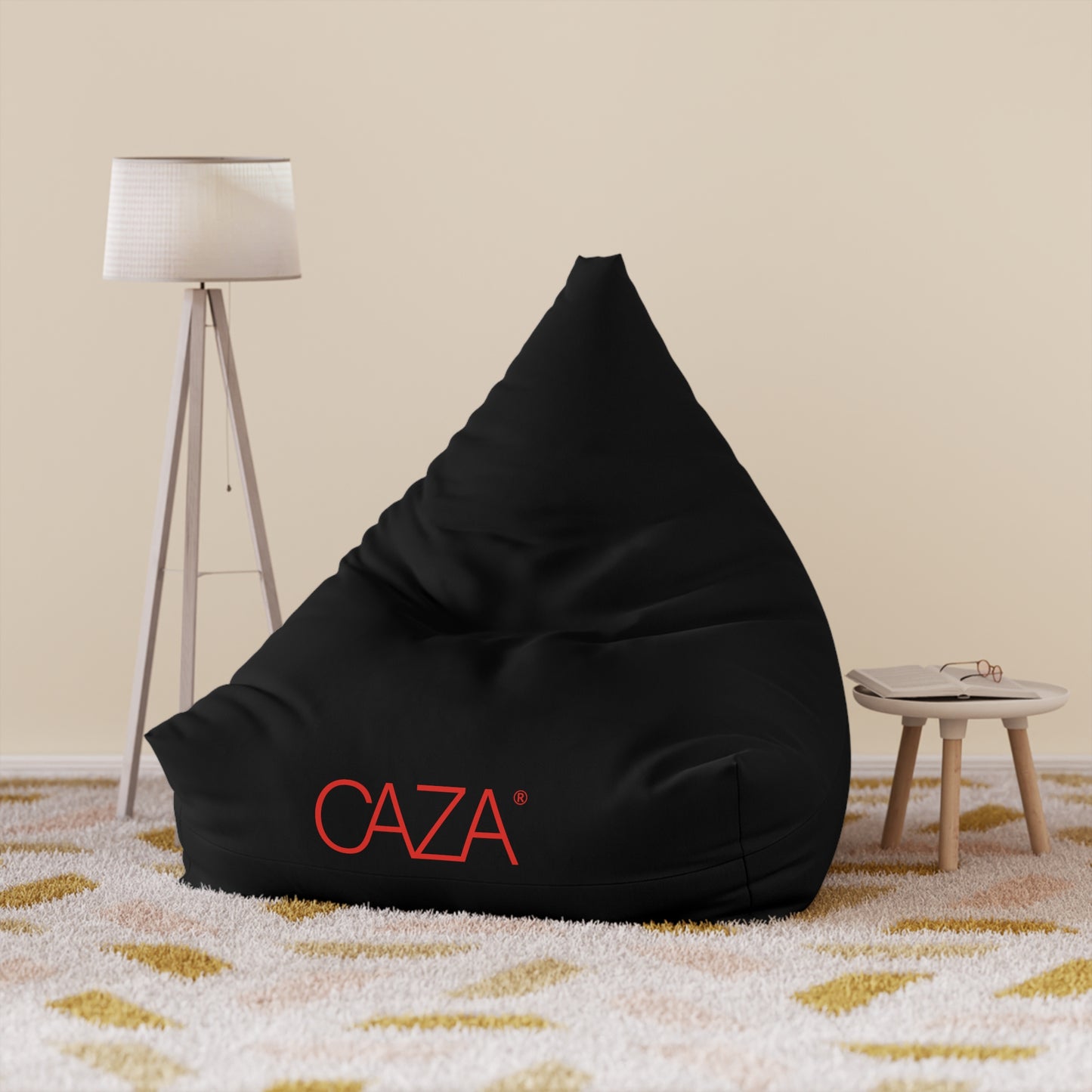 Bean Bag Chair Cover (Black)