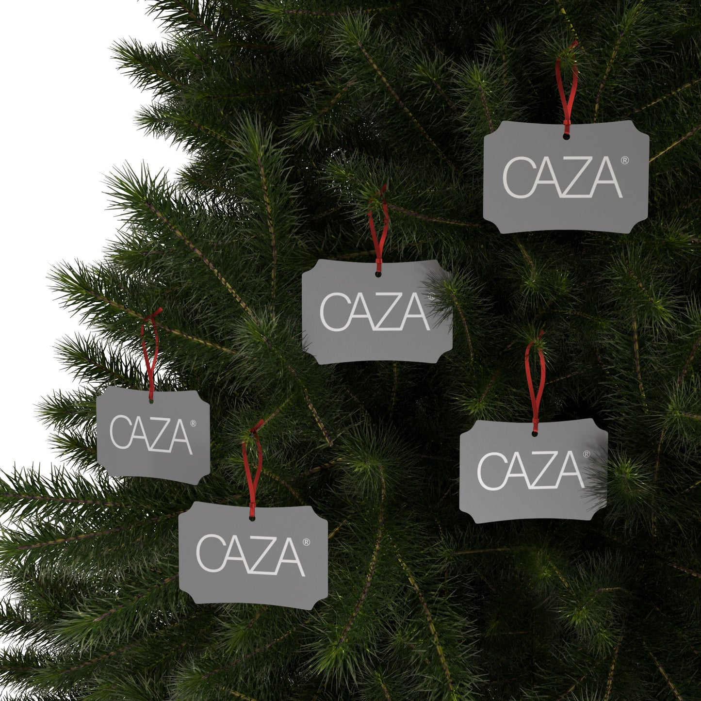 CAZA® Aluminum Ornaments (Grey)