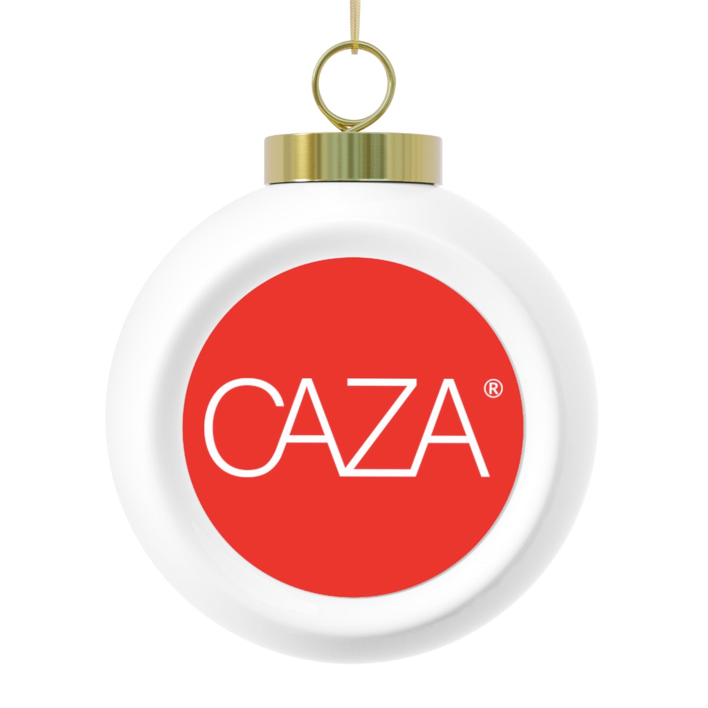 Christmas Ball Ornament (Red)