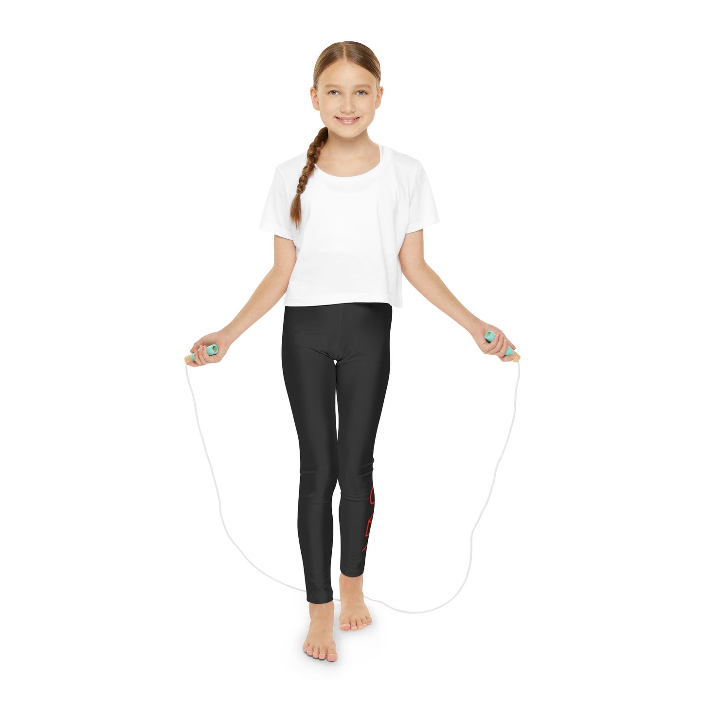 Youth Full-Length Leggings (Black)