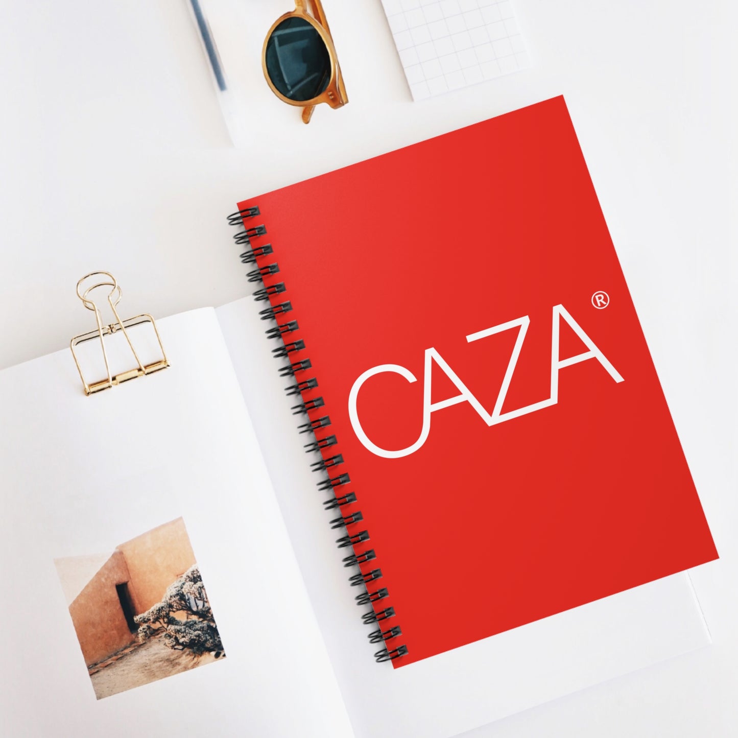 Spiral Notebook (Red)