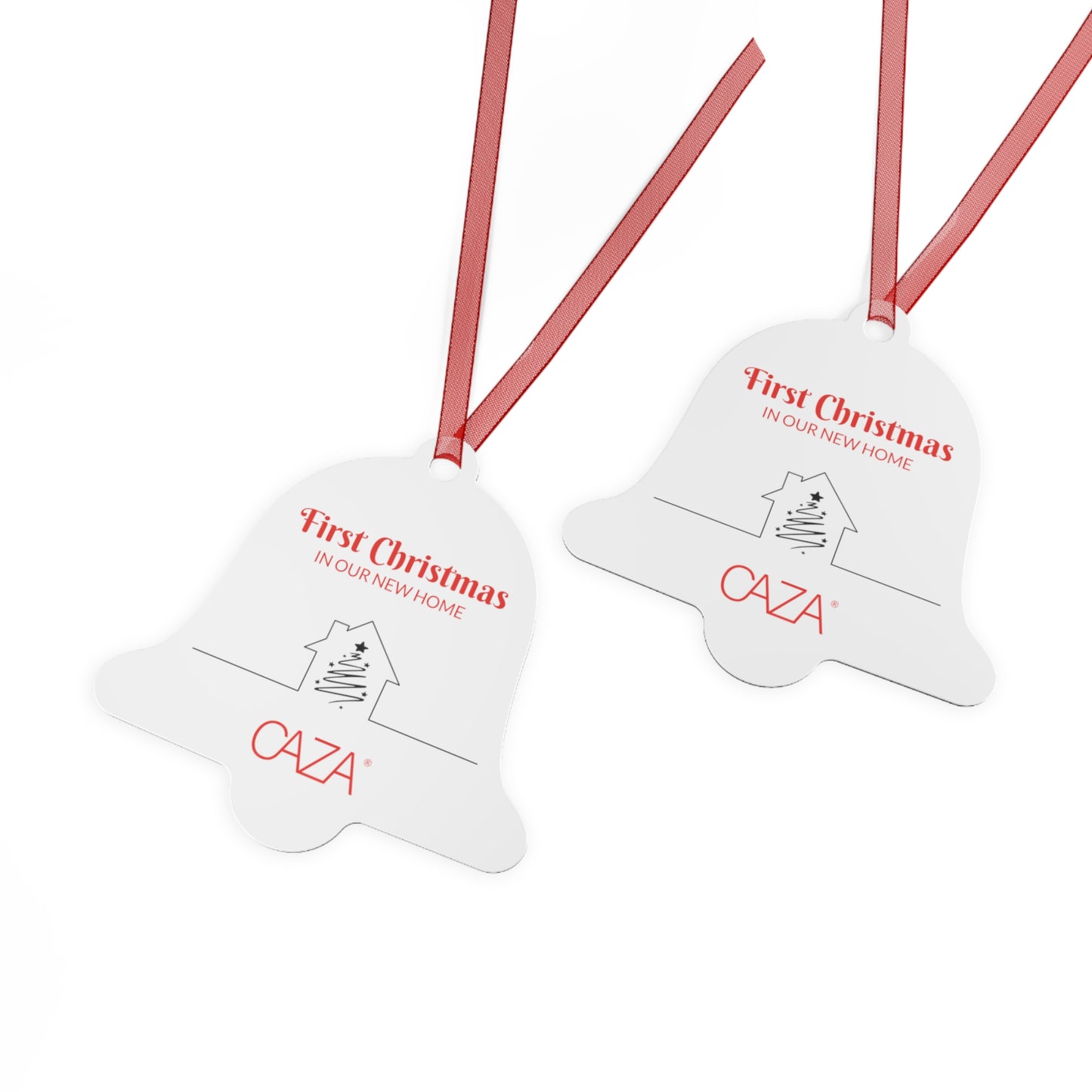 1st Christmas Metal Ornaments