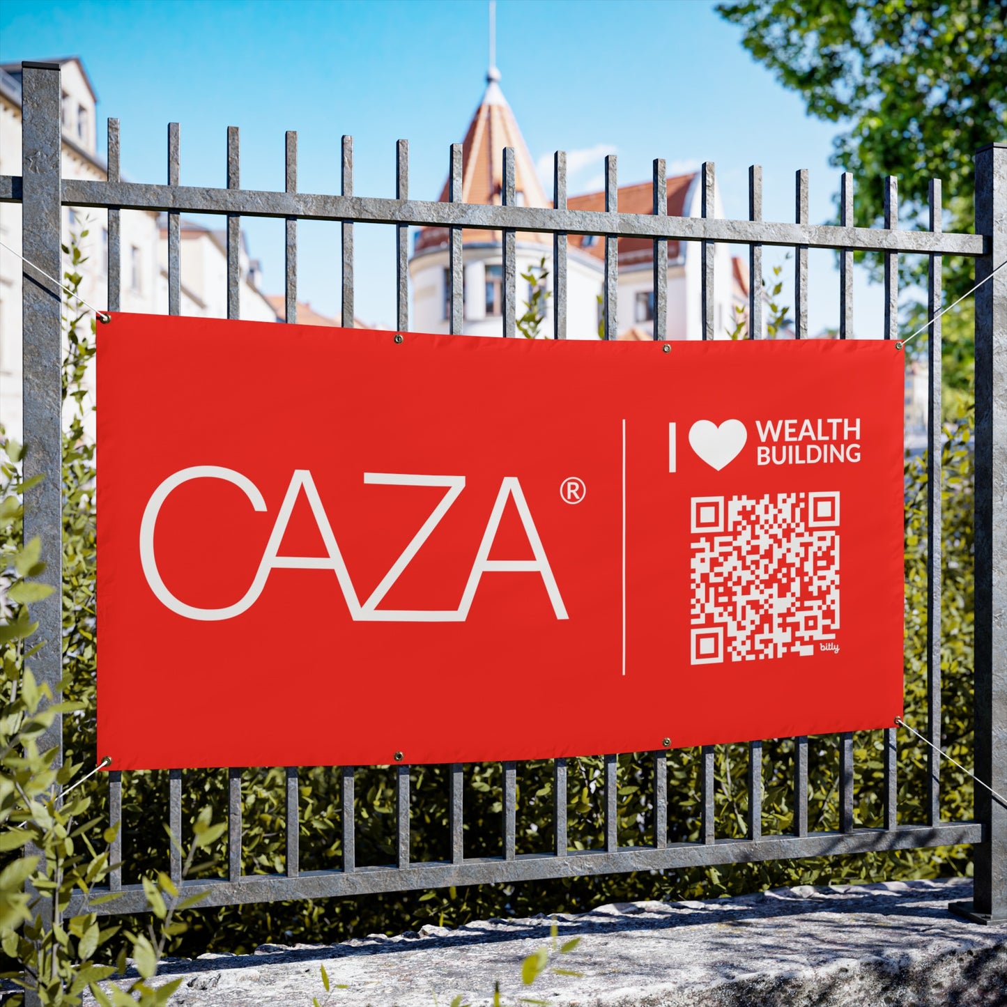 Join CAZA® | Vinyl Banners (Red)