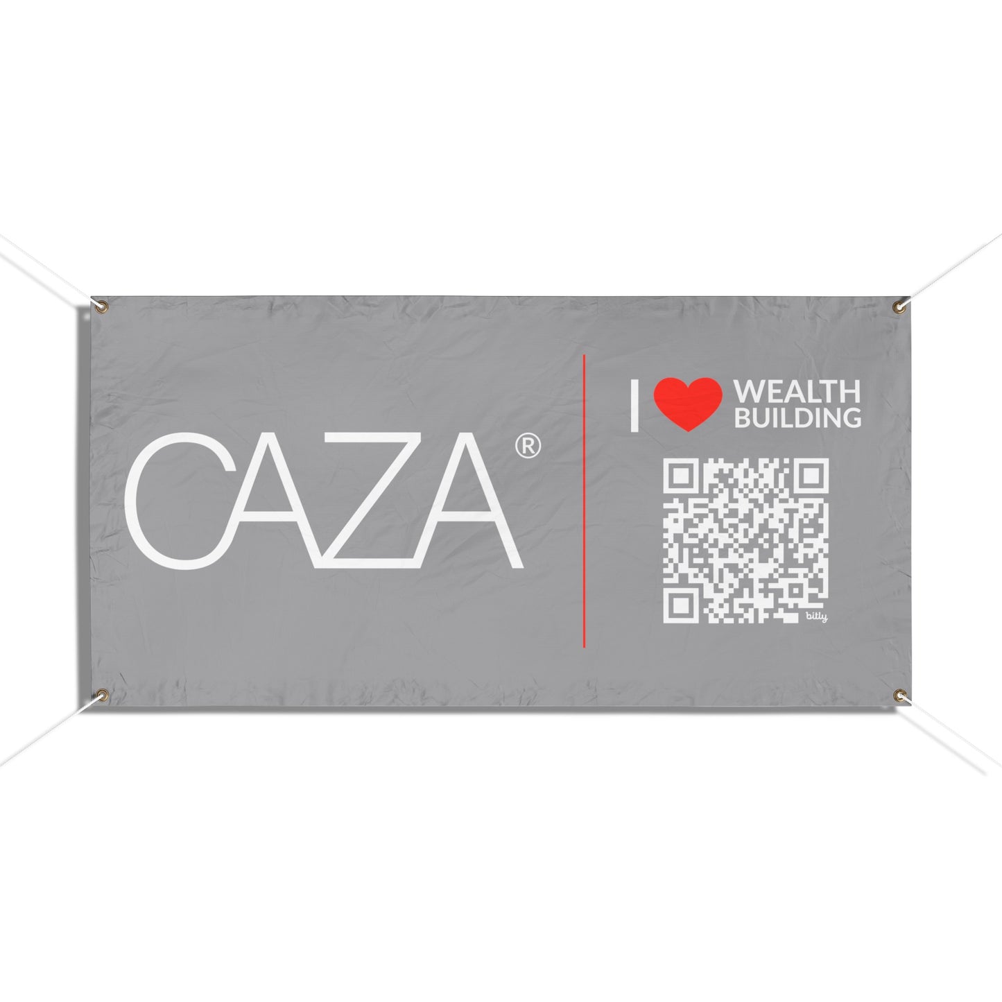 Join CAZA® | Vinyl Banners (Grey)