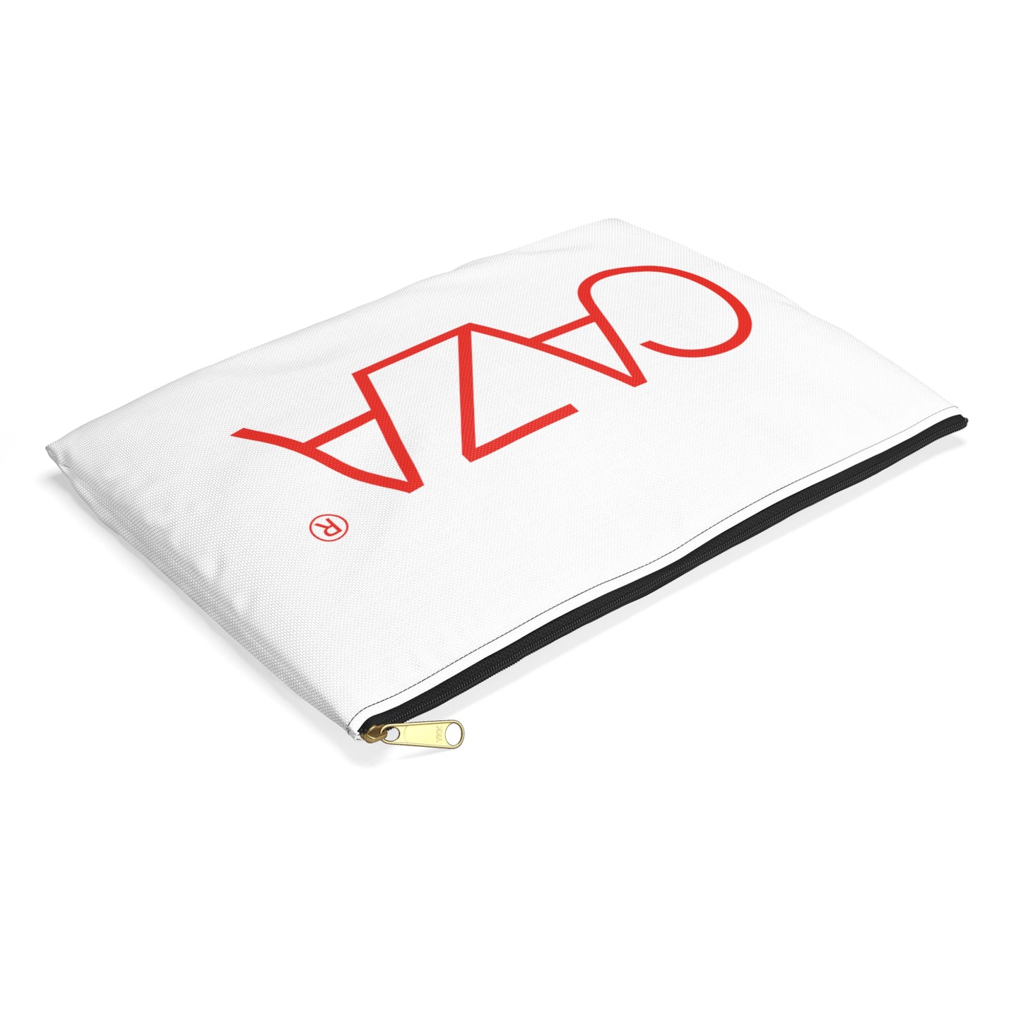 Flat Accessory Pouch (White)