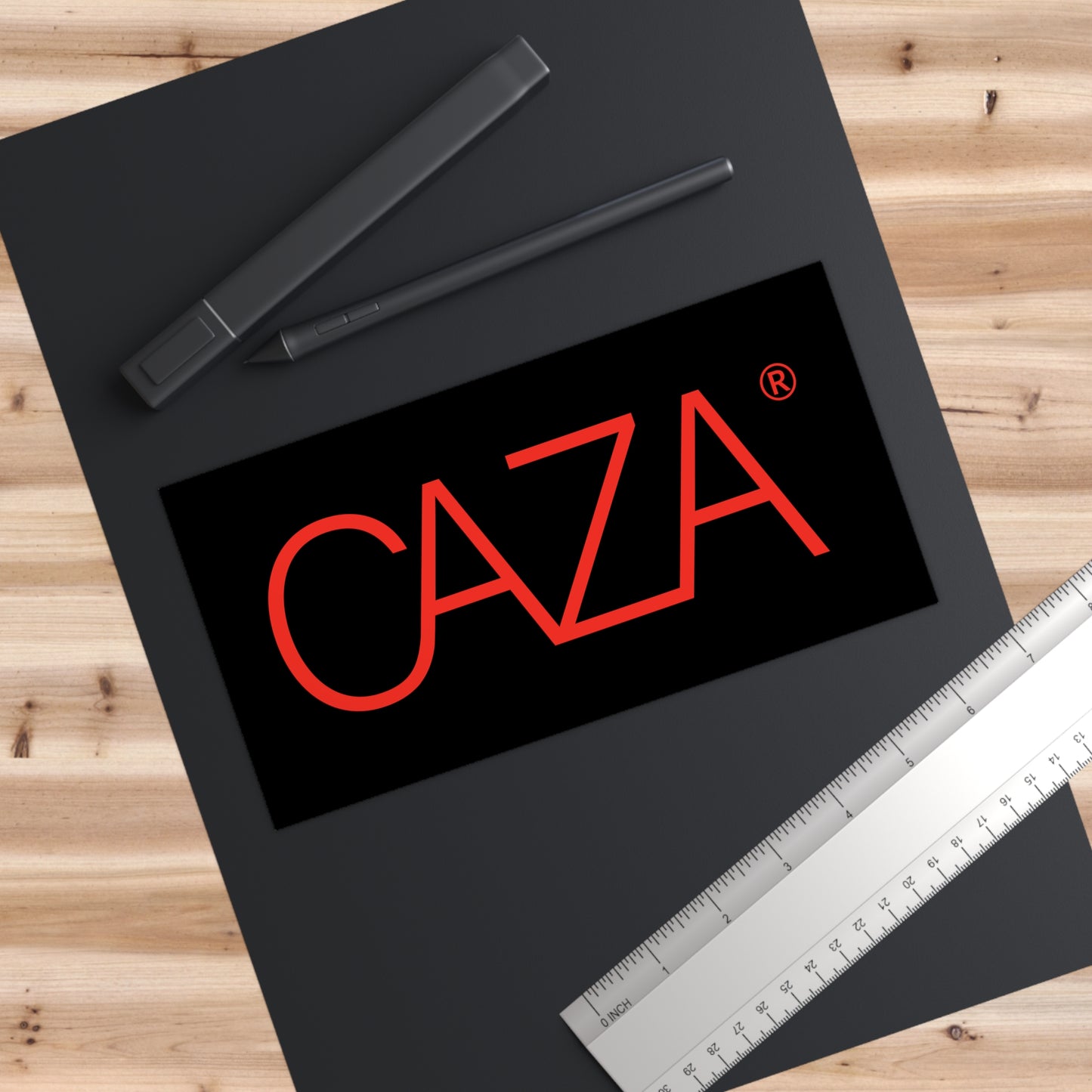 CAZA® Bumper Stickers (Black)